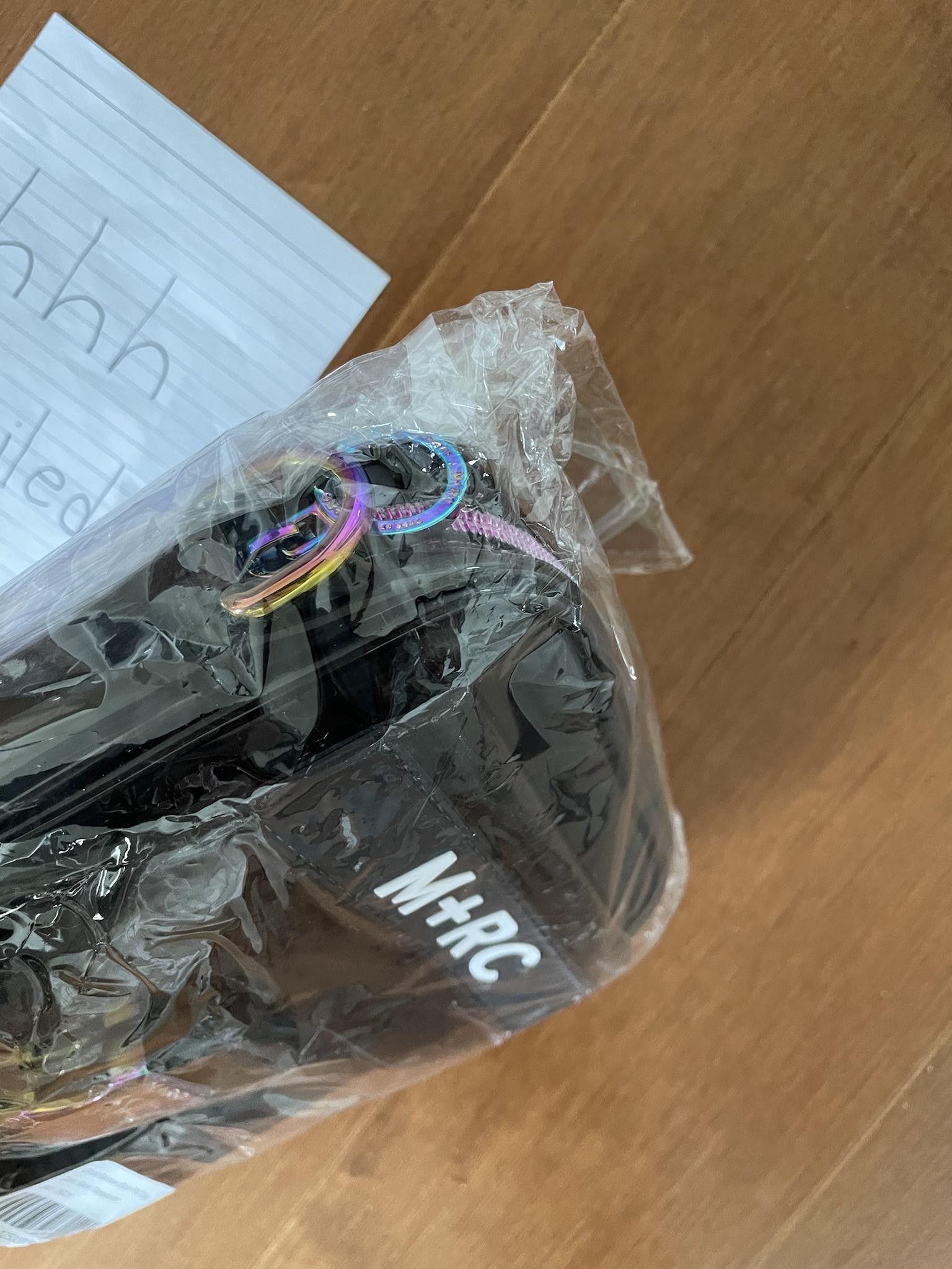 M+Rc Noir M+RC Noir GHOST PVC Black Transparent Shoulder Bag | Grailed 