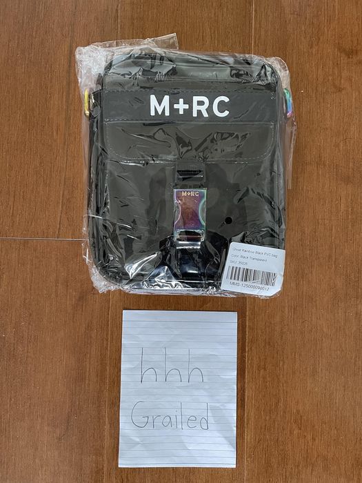 M+Rc Noir M+RC Noir GHOST PVC Black Transparent Shoulder Bag | Grailed