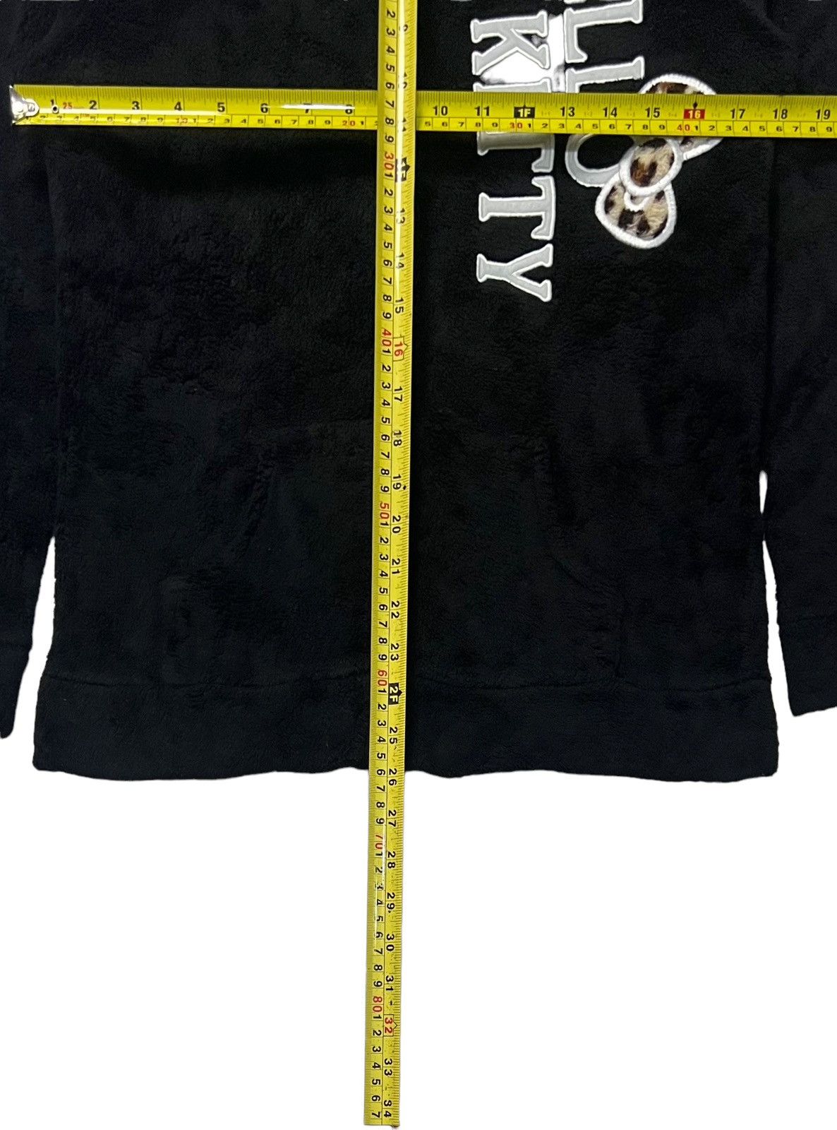 Cartoon Network × Vintage VTG EMBROIDERED HELLO KITTY SANRIO FLEECE HOODIE WITH EAR Size S / US 4 / IT 40 - 21 Thumbnail