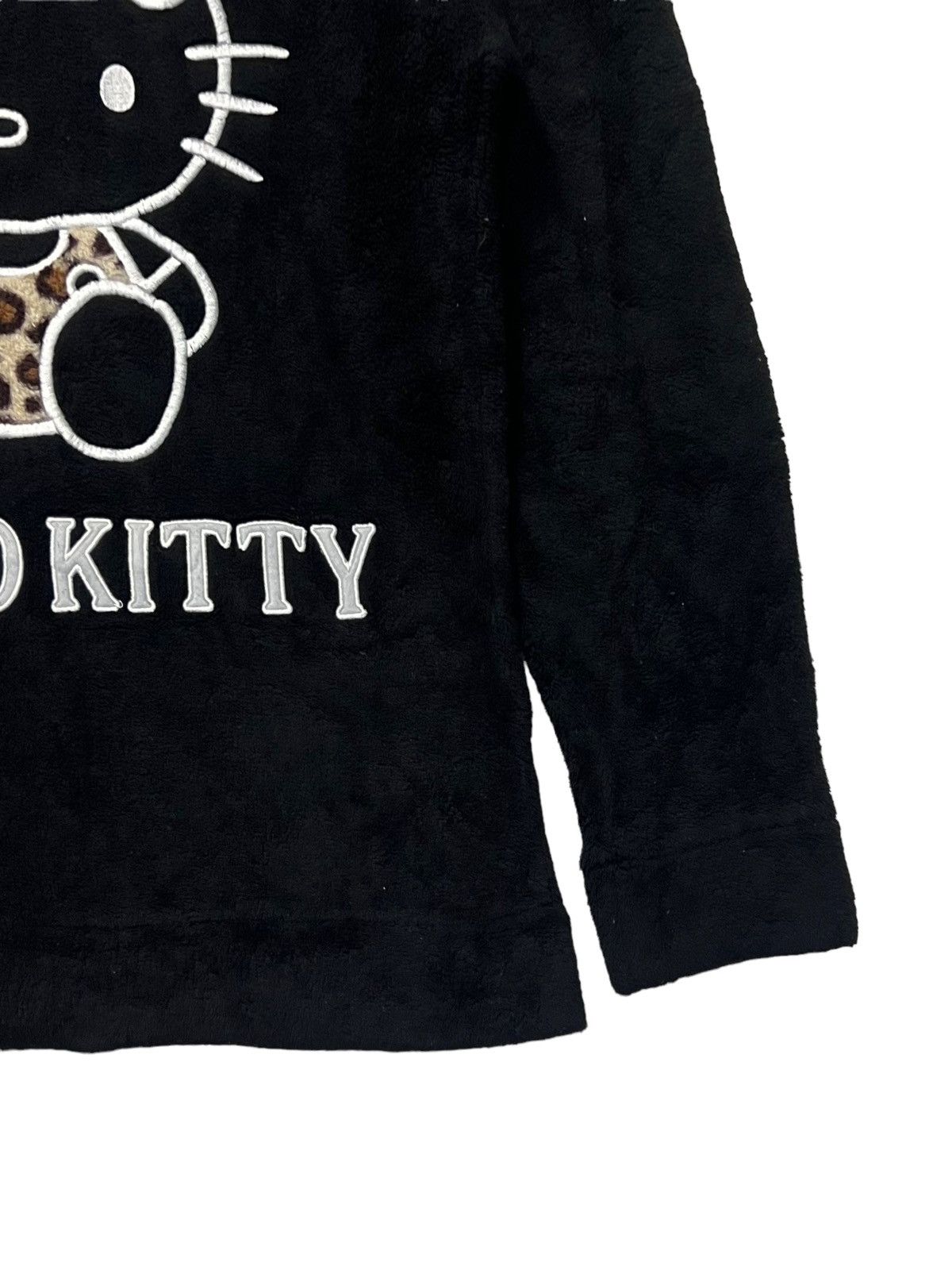 Cartoon Network × Vintage VTG EMBROIDERED HELLO KITTY SANRIO FLEECE HOODIE WITH EAR Size S / US 4 / IT 40 - 11 Thumbnail