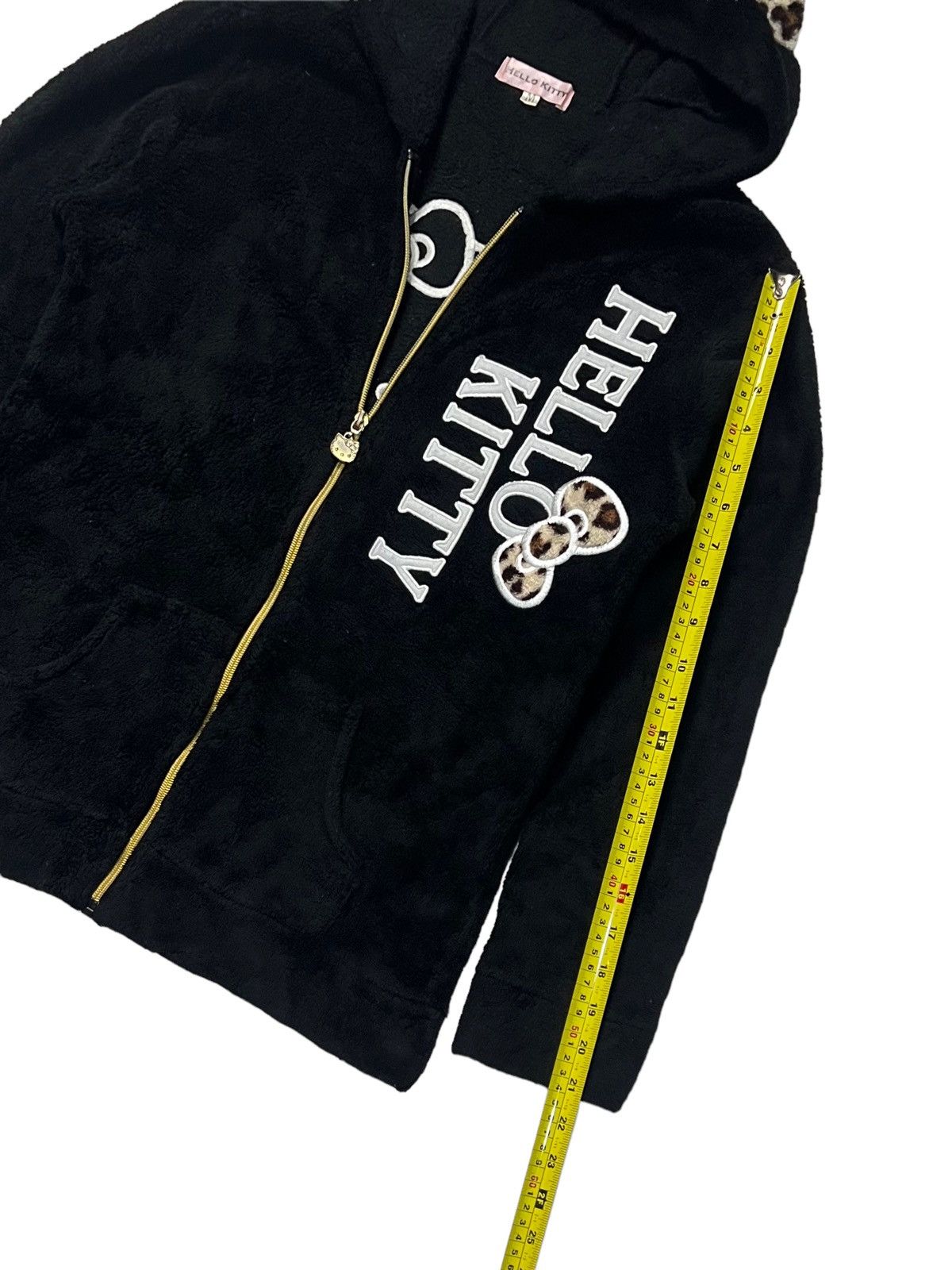 Cartoon Network × Vintage VTG EMBROIDERED HELLO KITTY SANRIO FLEECE HOODIE WITH EAR Size S / US 4 / IT 40 - 19 Thumbnail