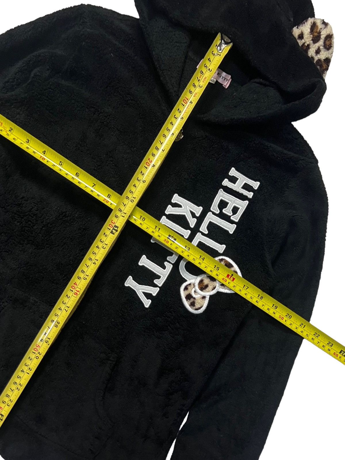 Cartoon Network × Vintage VTG EMBROIDERED HELLO KITTY SANRIO FLEECE HOODIE WITH EAR Size S / US 4 / IT 40 - 20 Thumbnail