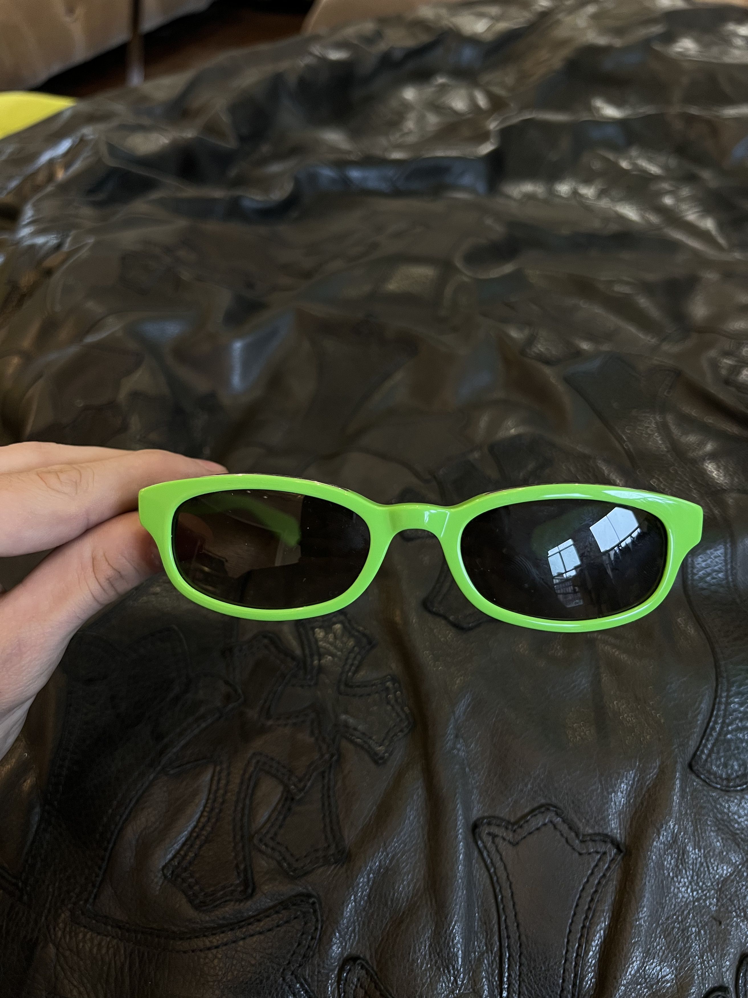Chrome Hearts Chrome hearts Lime neon green glasses Size ONE SIZE - 4 Thumbnail