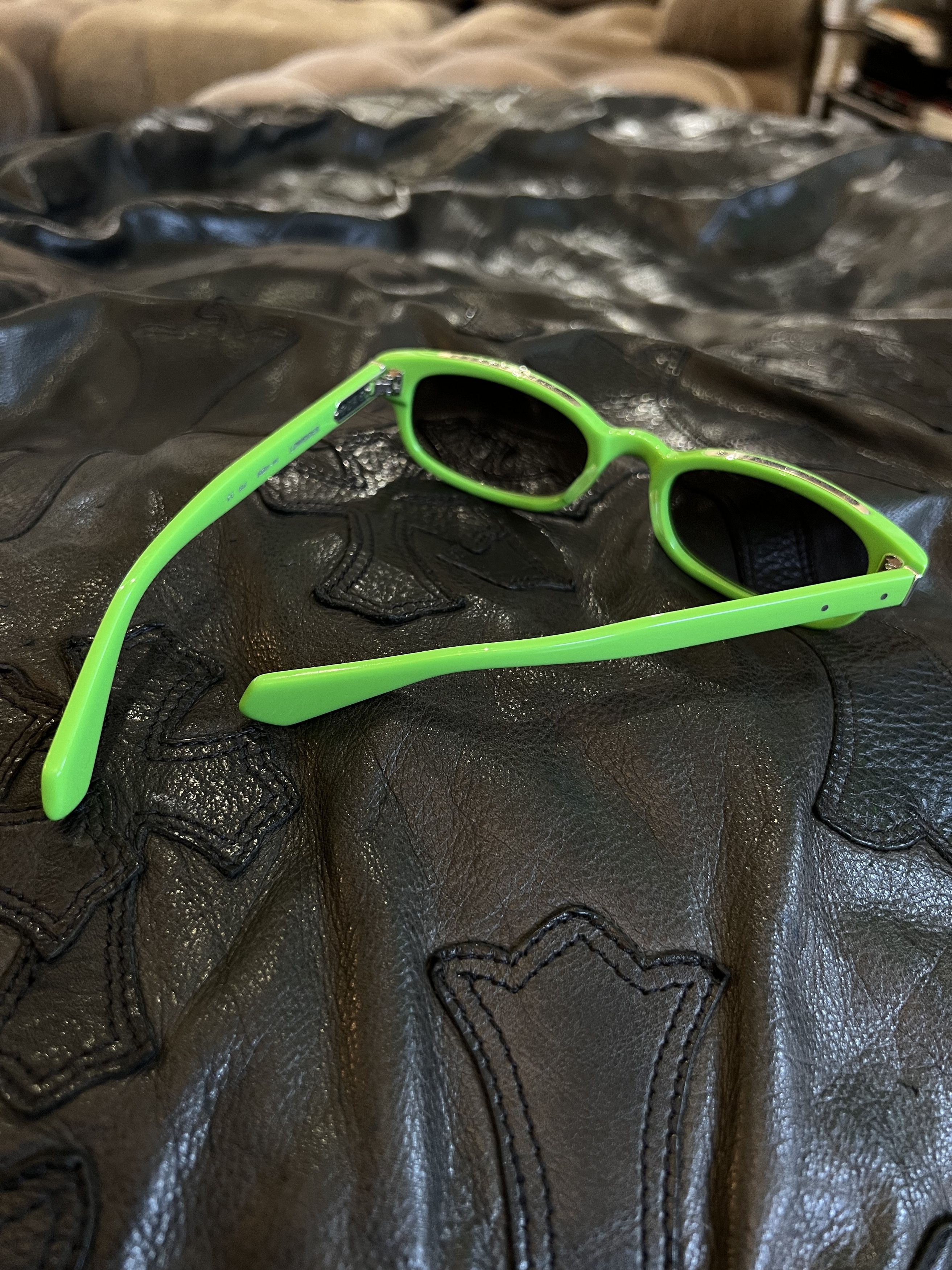 Chrome Hearts Chrome hearts Lime neon green glasses Size ONE SIZE - 2 Thumbnail