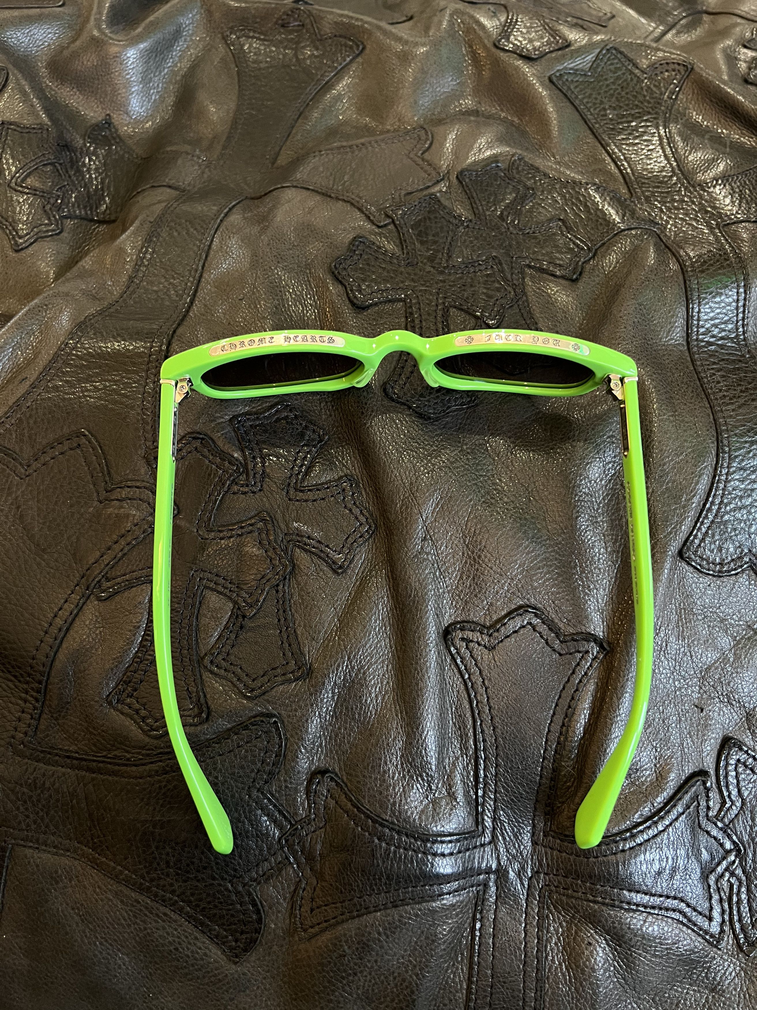 Chrome Hearts Chrome hearts Lime neon green glasses Size ONE SIZE - 8 Thumbnail