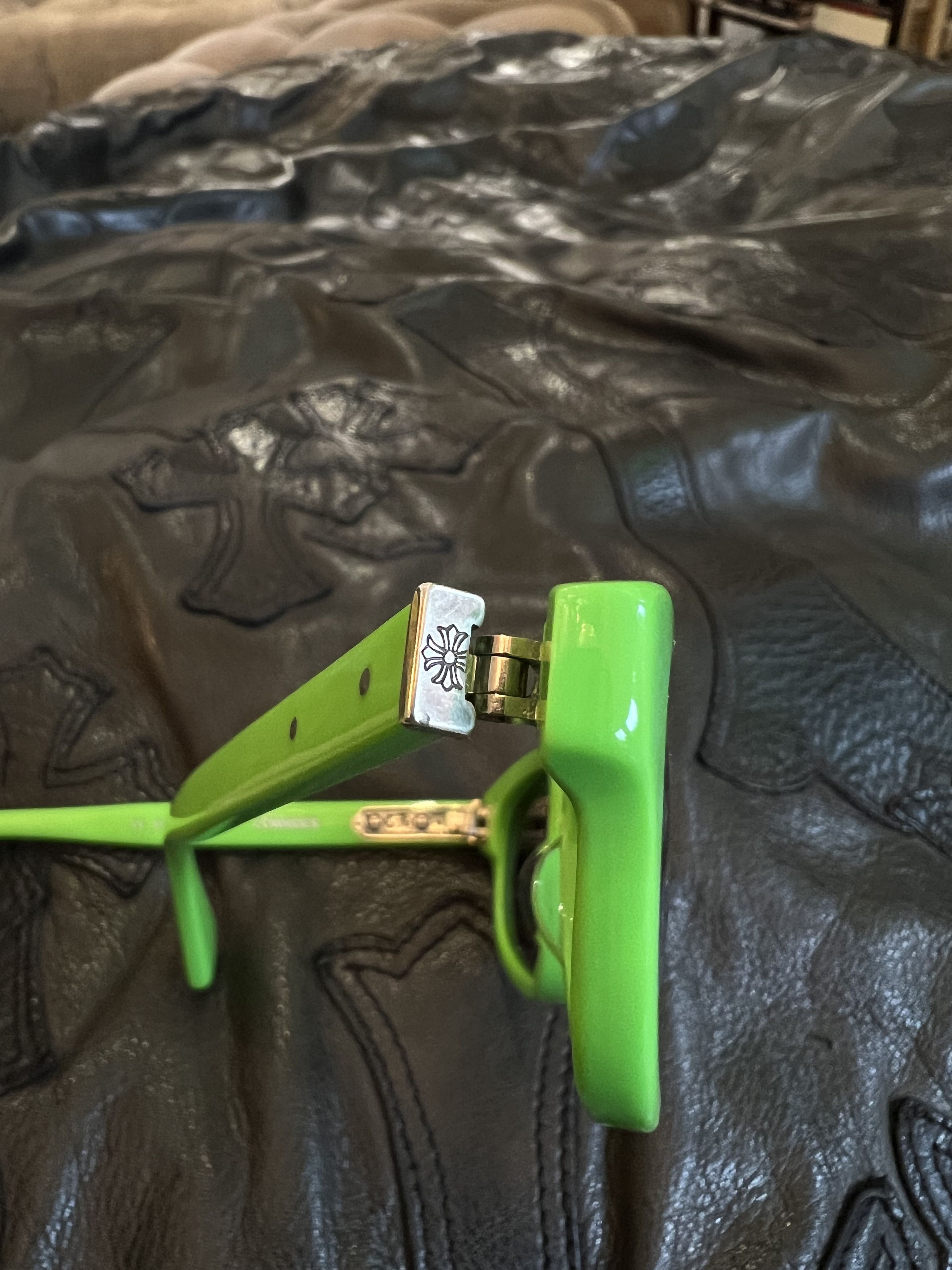 Chrome Hearts Chrome hearts Lime neon green glasses Size ONE SIZE - 6 Thumbnail
