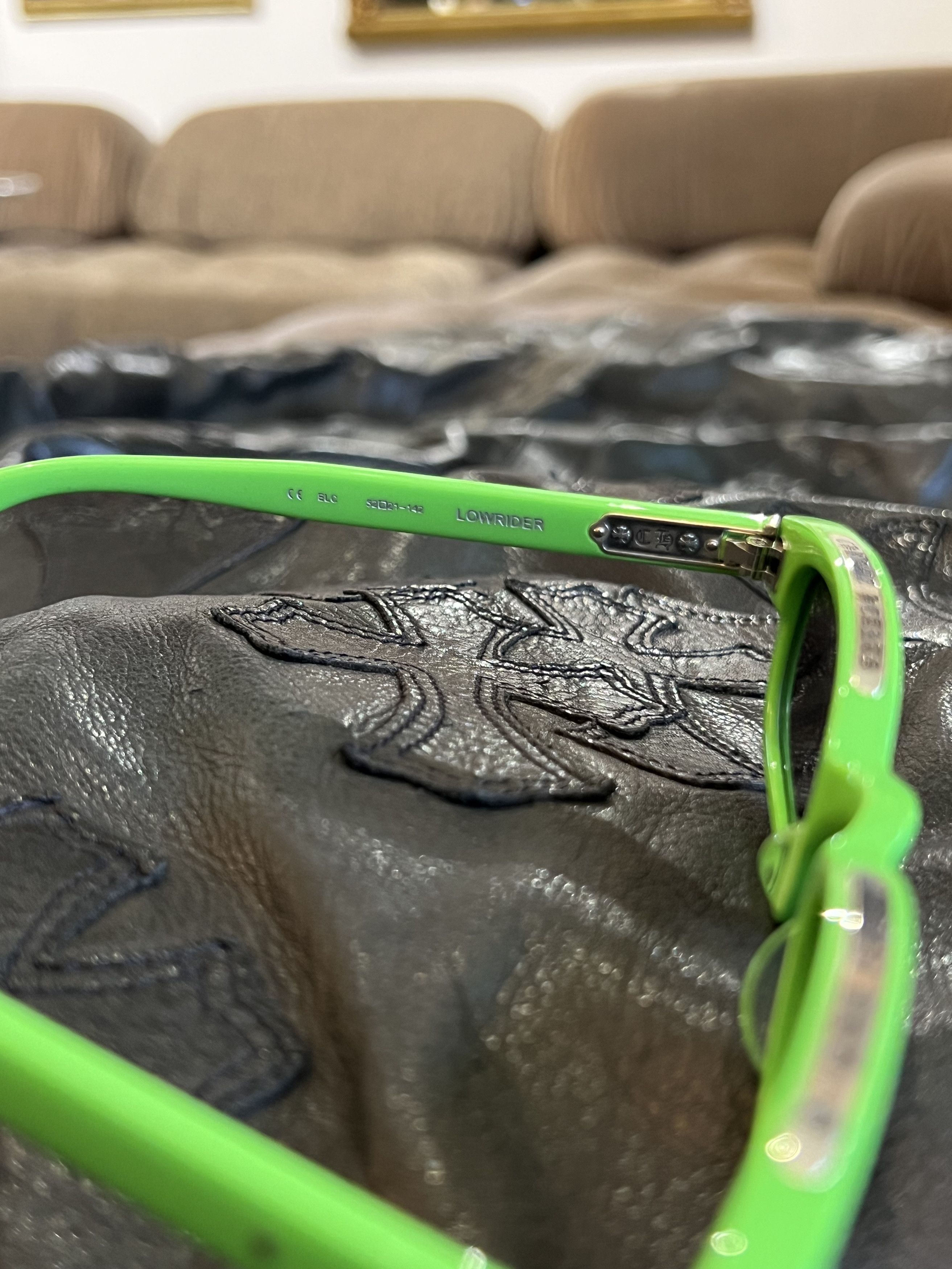 Chrome Hearts Chrome hearts Lime neon green glasses Size ONE SIZE - 5 Thumbnail