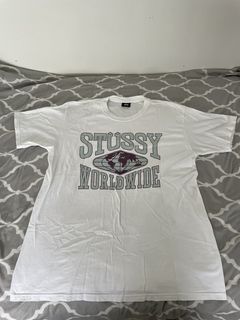 Vintage Stussy T-shirt Small World Wide Chaos T-shirt Big 