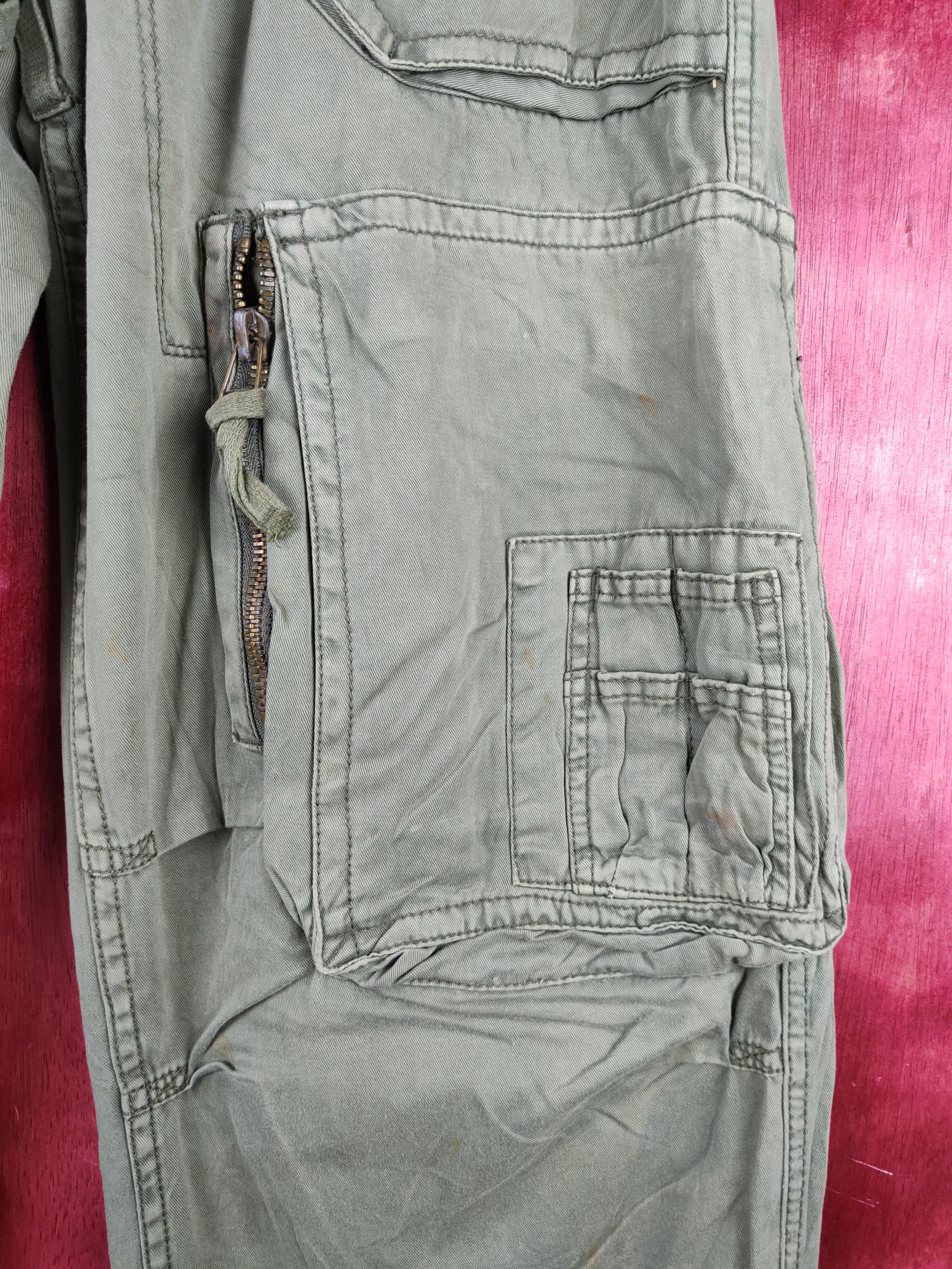Abercrombie & Fitch Abercrombie & Fitch Multipocket Tactical Cargo Pants #S790DL Size US 34 / EU 50 - 8 Thumbnail