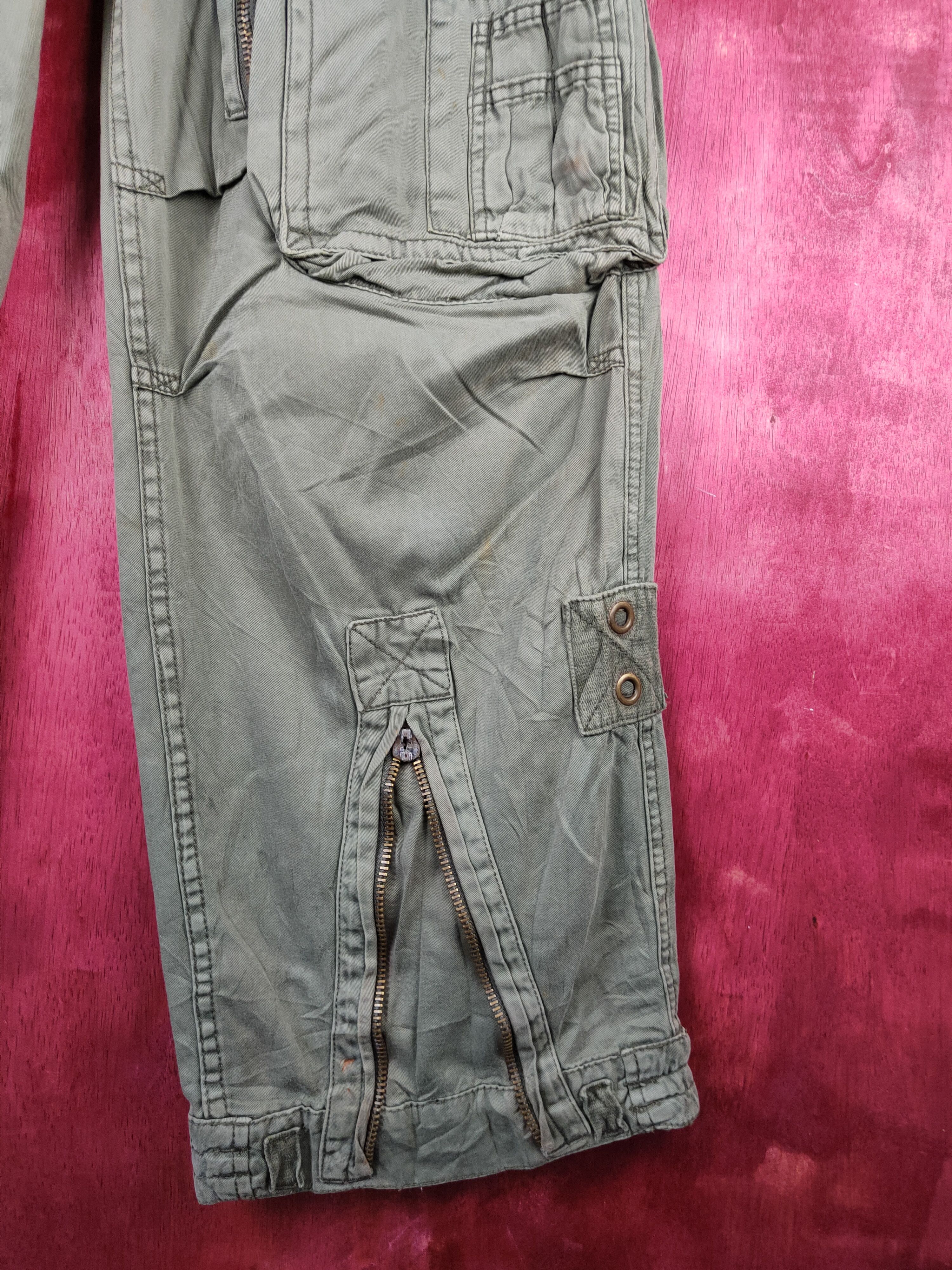 Abercrombie & Fitch Abercrombie & Fitch Multipocket Tactical Cargo Pants #S790DL Size US 34 / EU 50 - 10 Thumbnail