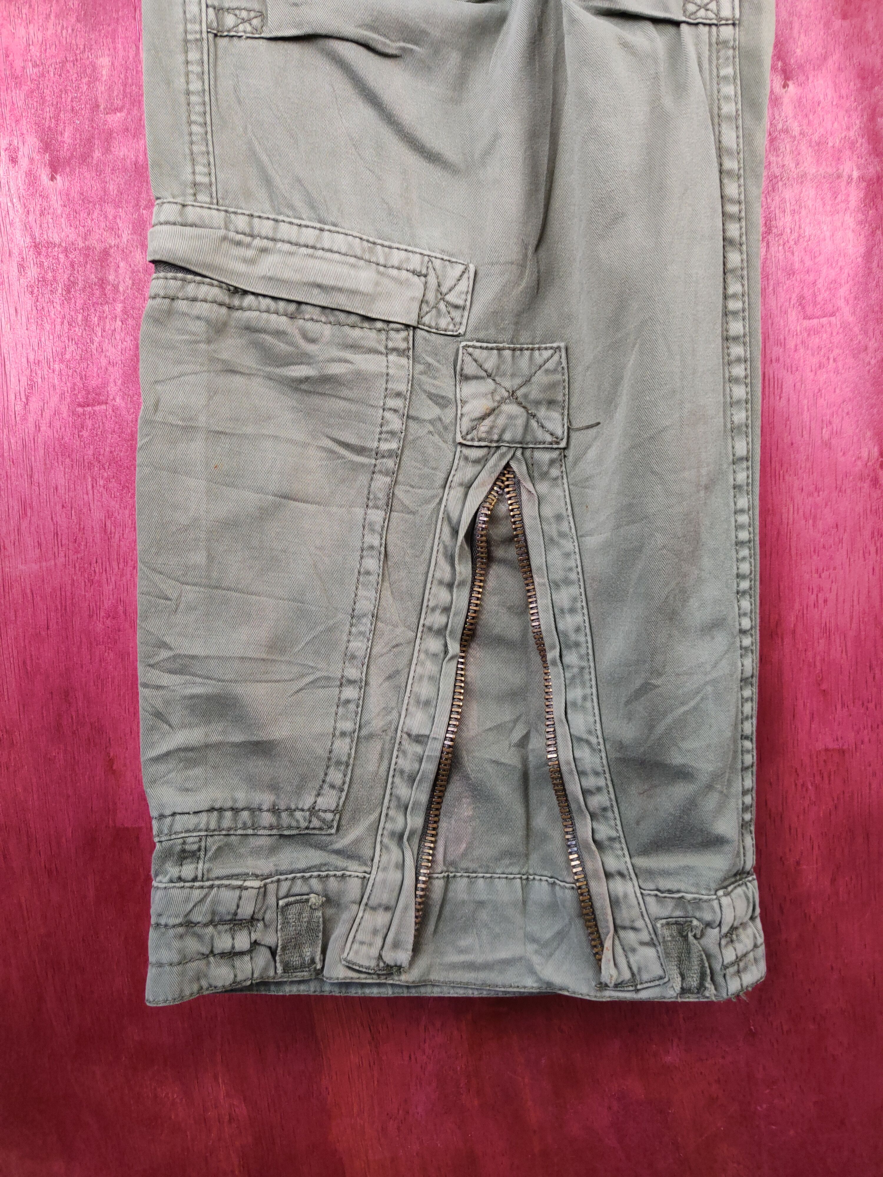Abercrombie & Fitch Abercrombie & Fitch Multipocket Tactical Cargo Pants #S790DL Size US 34 / EU 50 - 6 Thumbnail
