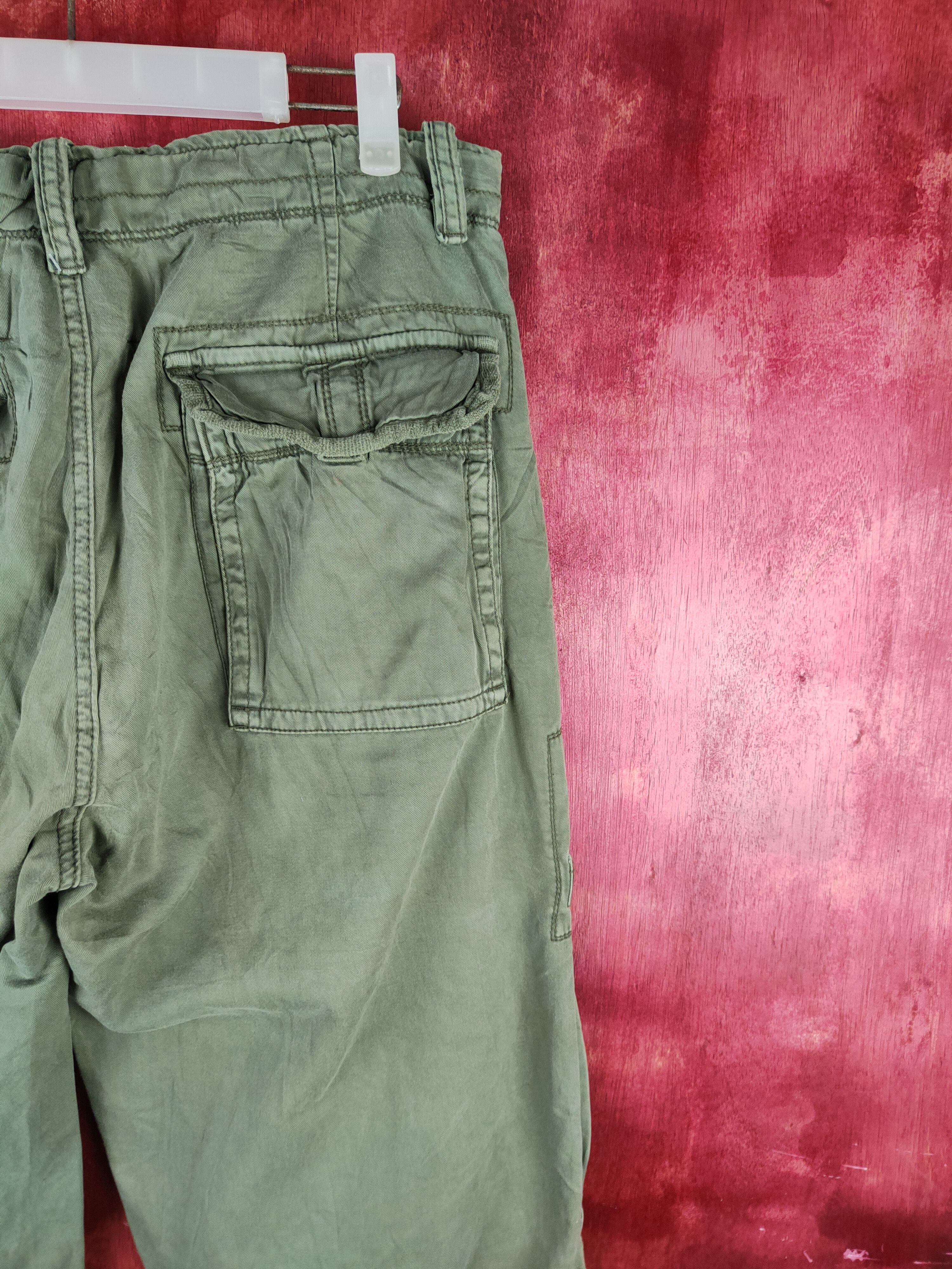 Abercrombie & Fitch Abercrombie & Fitch Multipocket Tactical Cargo Pants #S790DL Size US 34 / EU 50 - 14 Thumbnail