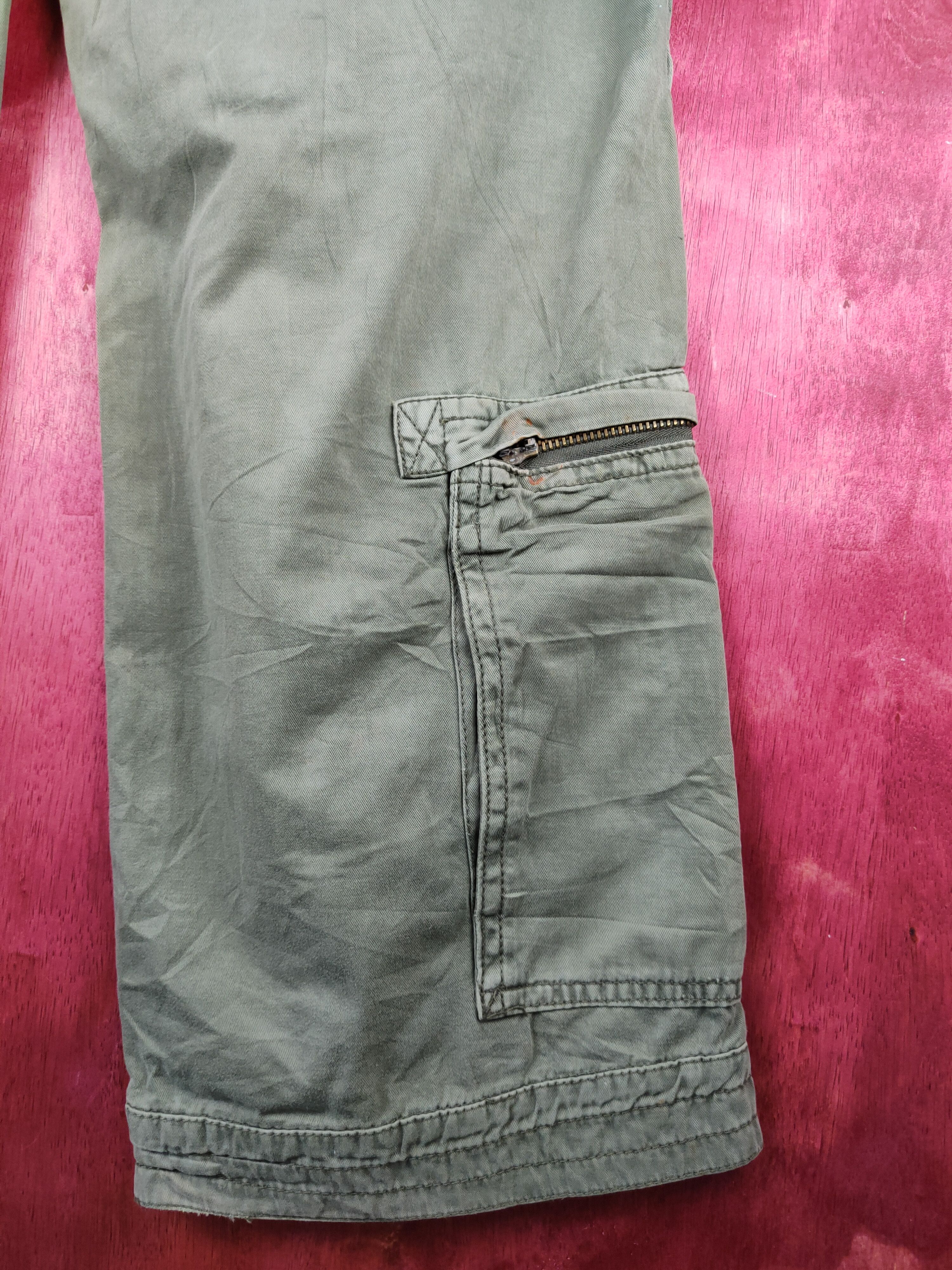 Abercrombie & Fitch Abercrombie & Fitch Multipocket Tactical Cargo Pants #S790DL Size US 34 / EU 50 - 15 Thumbnail