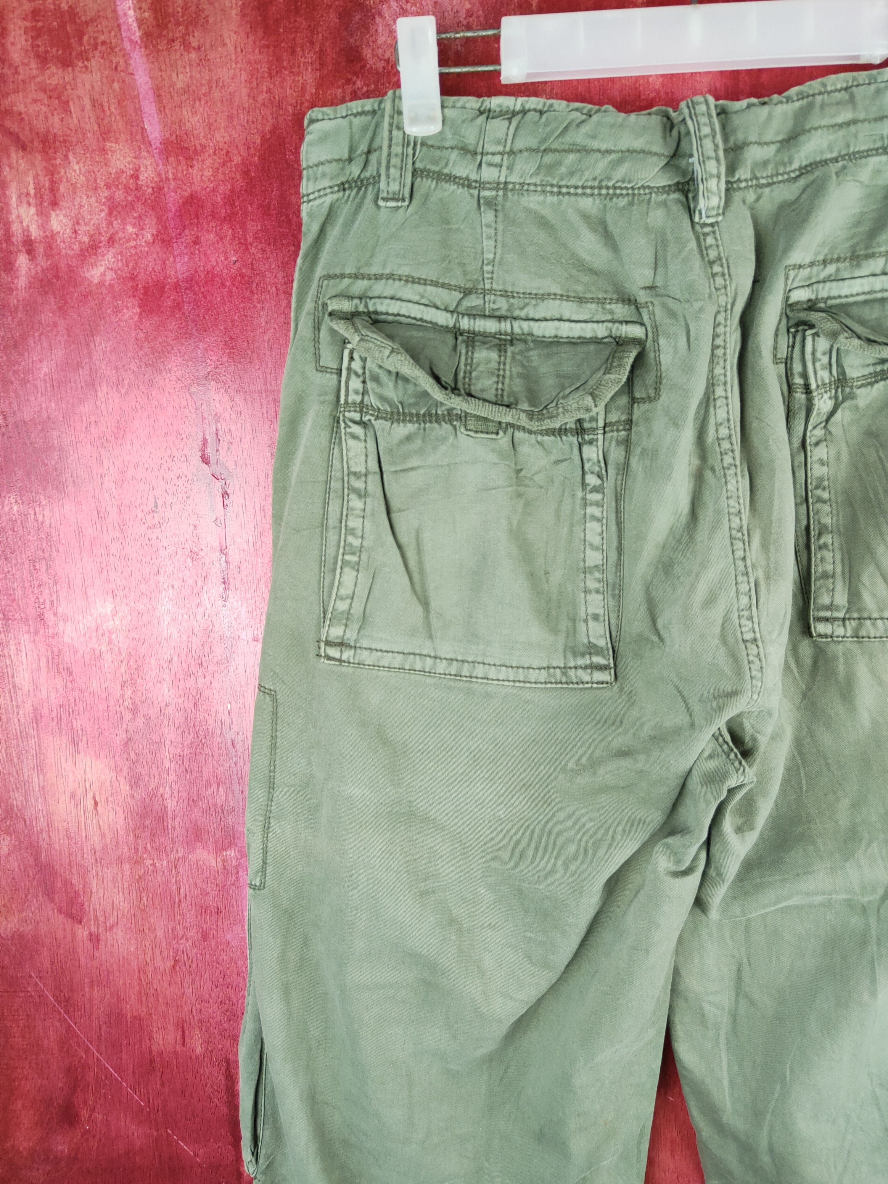 Abercrombie & Fitch Abercrombie & Fitch Multipocket Tactical Cargo Pants #S790DL Size US 34 / EU 50 - 12 Thumbnail