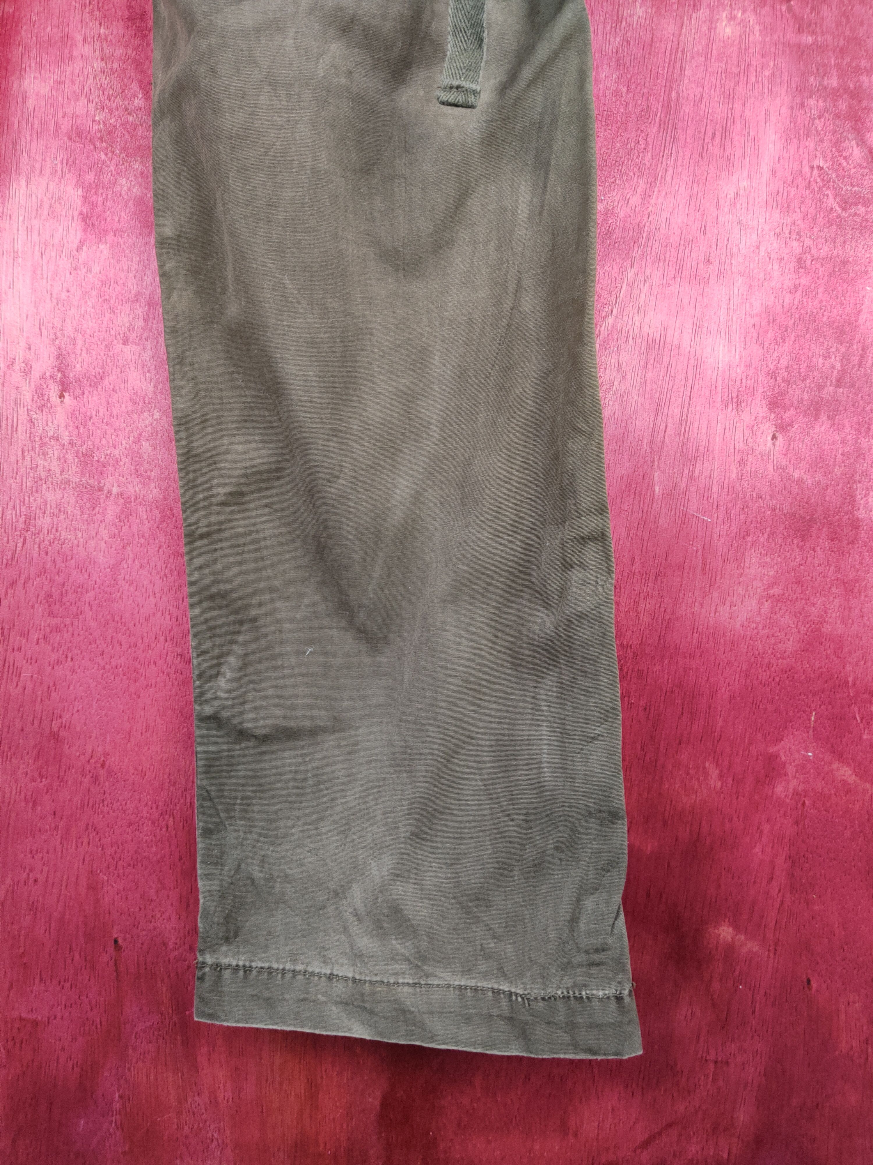 Japanese Brand Militia Dark Olive Multipocket Tactical Cargo Pants #S780DL Size US 30 / EU 46 - 11 Thumbnail