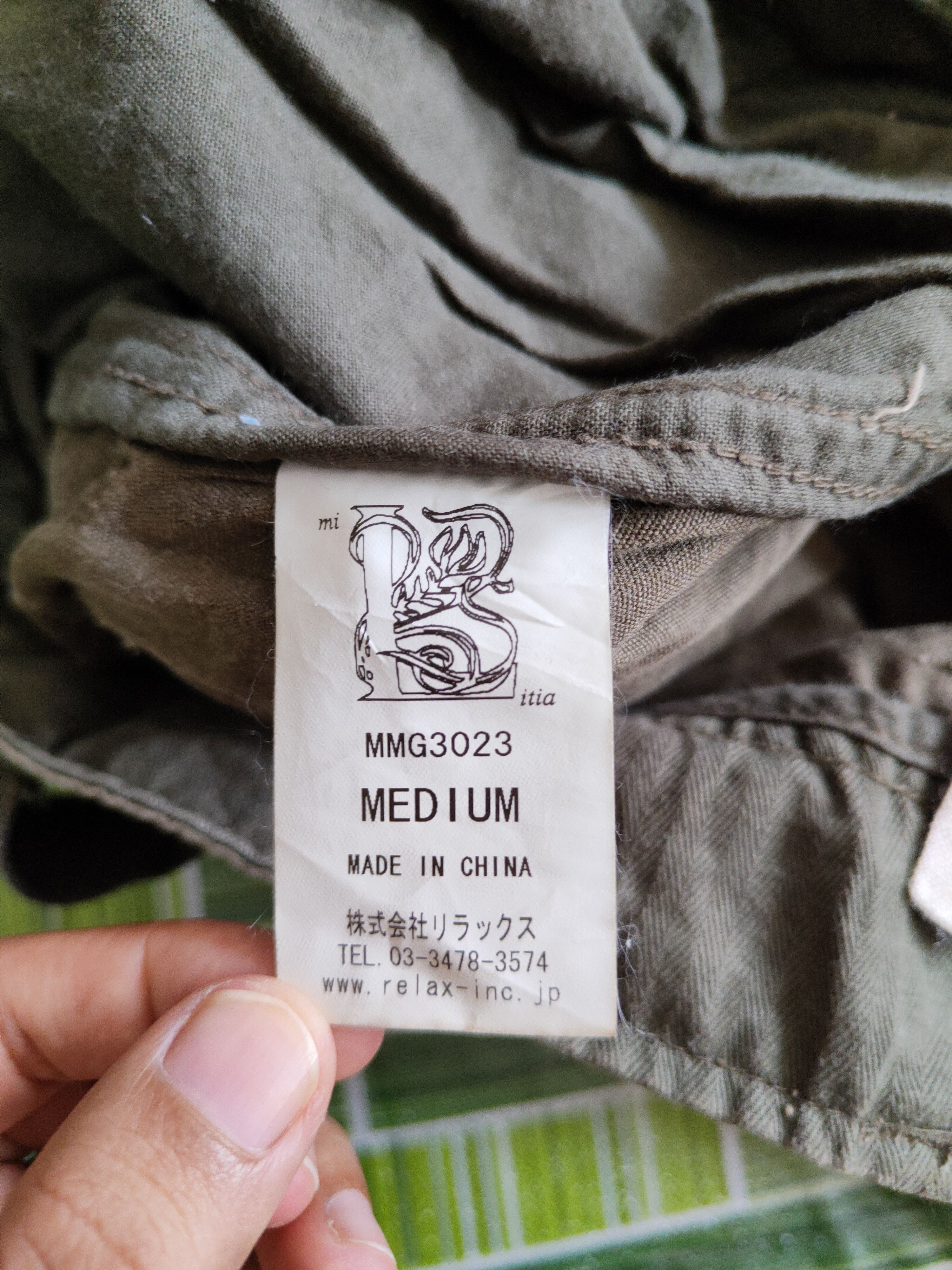 Japanese Brand Militia Dark Olive Multipocket Tactical Cargo Pants #S780DL Size US 30 / EU 46 - 14 Thumbnail