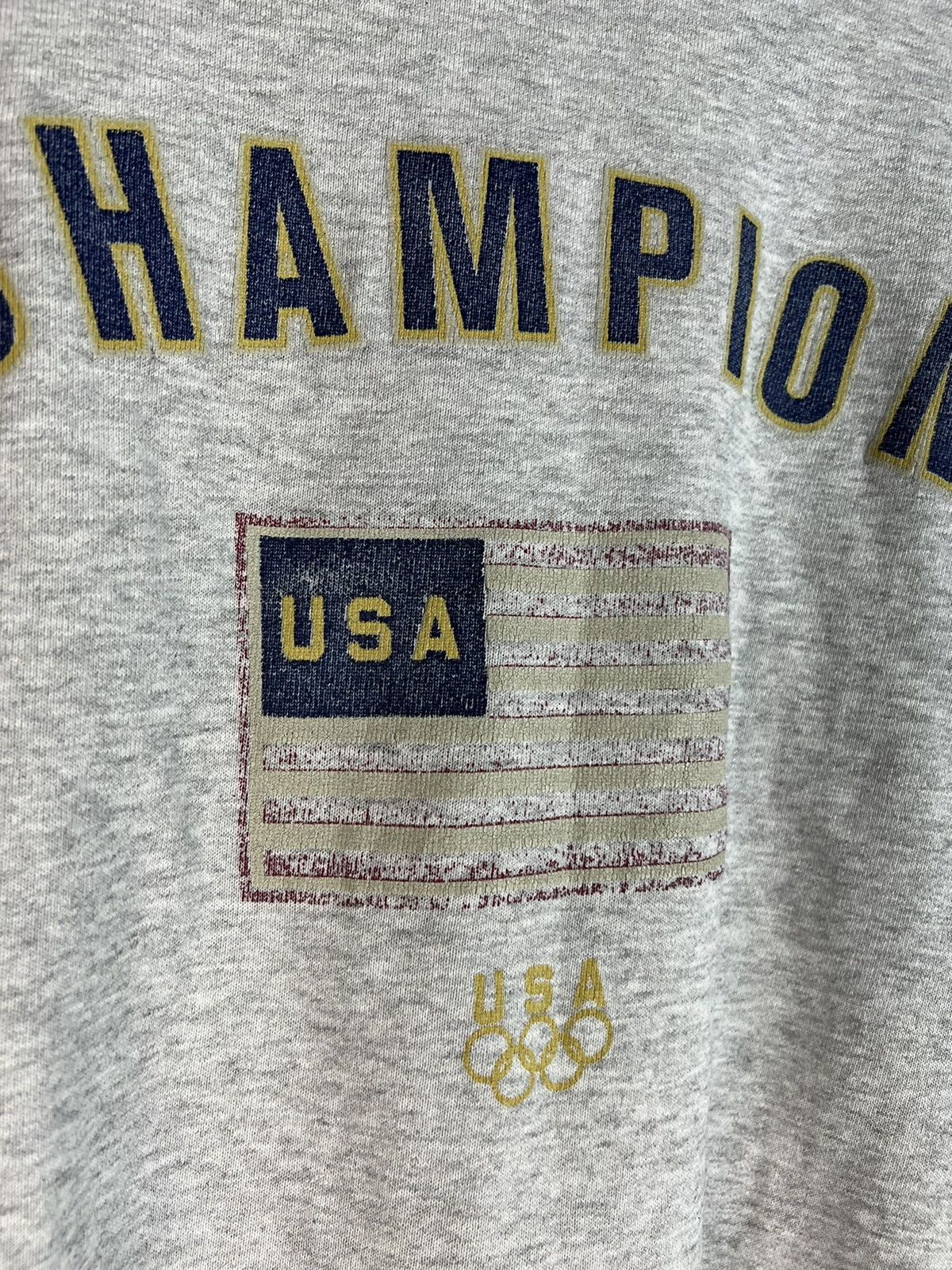 Champion Champion USA Olympic Vintage sweatshirt Size US XL / EU 56 / 4 - 3 Thumbnail