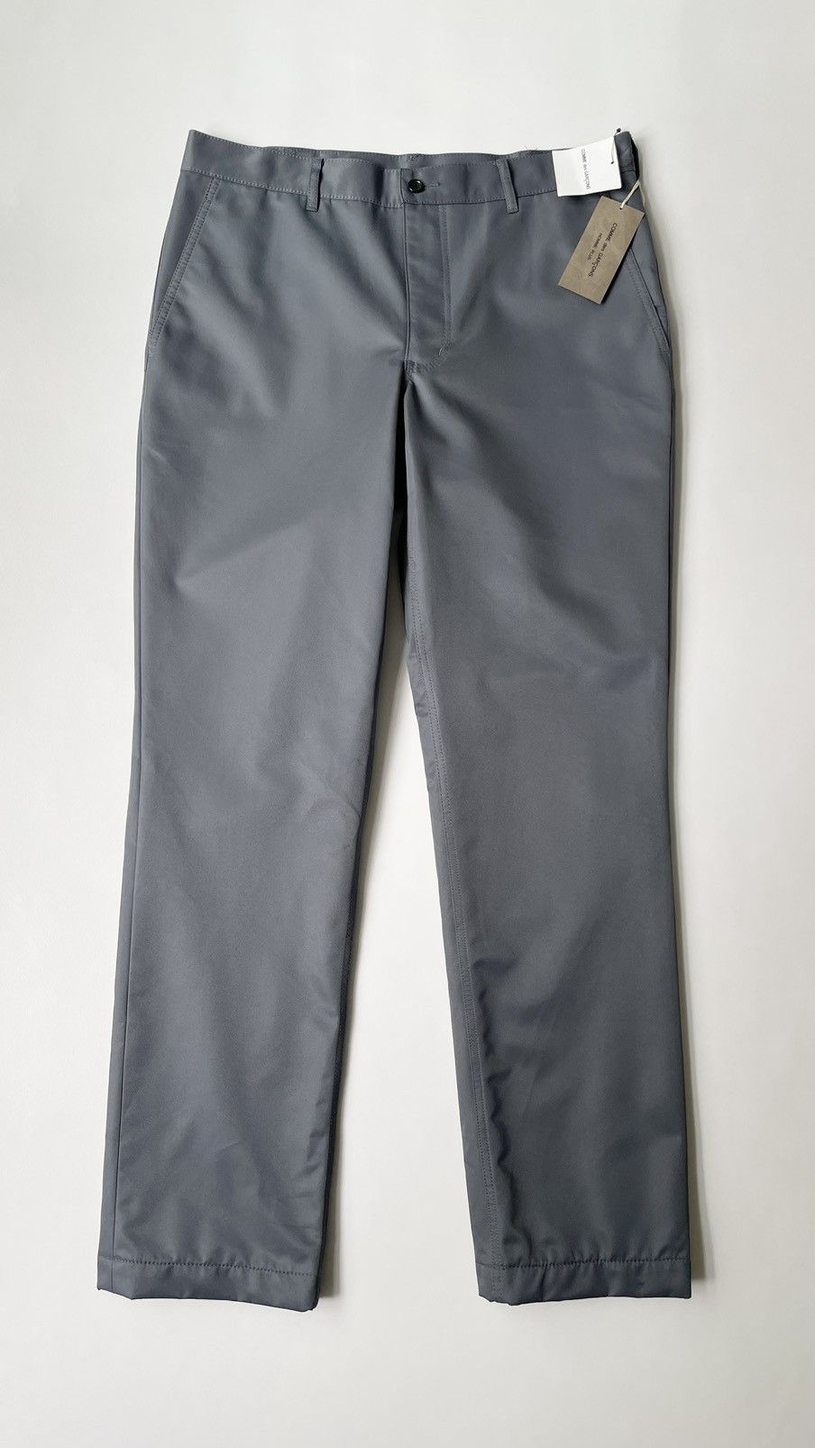 Comme des Garcons Homme Plus A/W 05 Gray Nylon Trousers Size US 32 / EU 48 - 14 Thumbnail