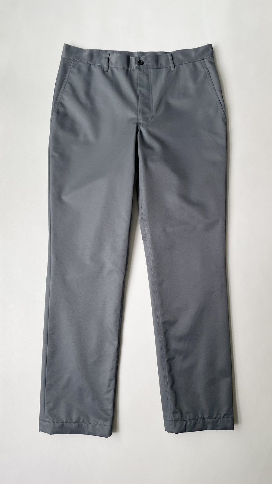 Comme des Garcons Homme Plus A/W 05 Gray Nylon Trousers Size US 32 / EU 48 - 1 Thumbnail