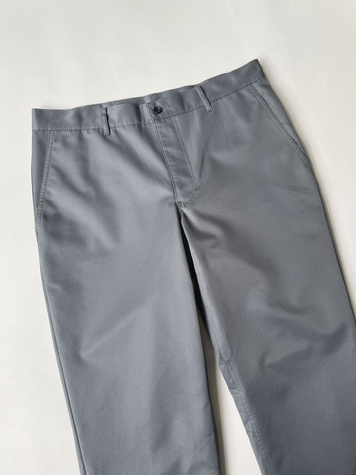 Comme des Garcons Homme Plus A/W 05 Gray Nylon Trousers Size US 32 / EU 48 - 4 Thumbnail