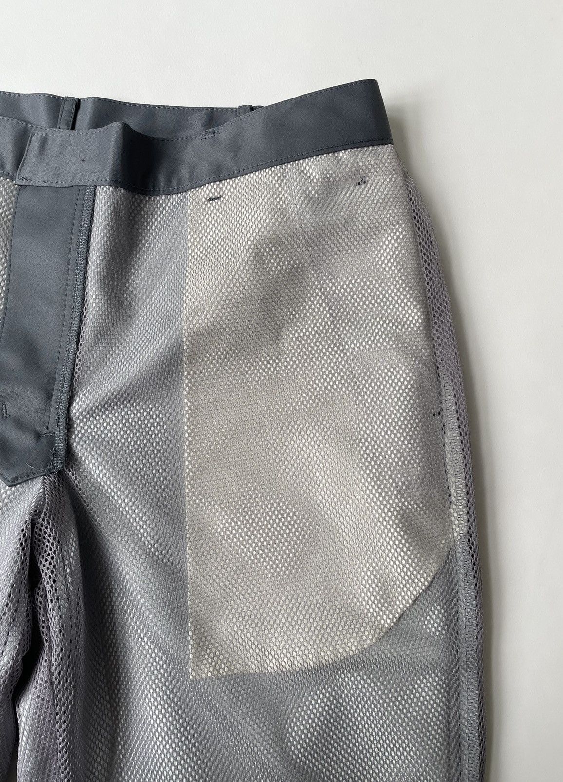 Comme des Garcons Homme Plus A/W 05 Gray Nylon Trousers Size US 32 / EU 48 - 9 Thumbnail
