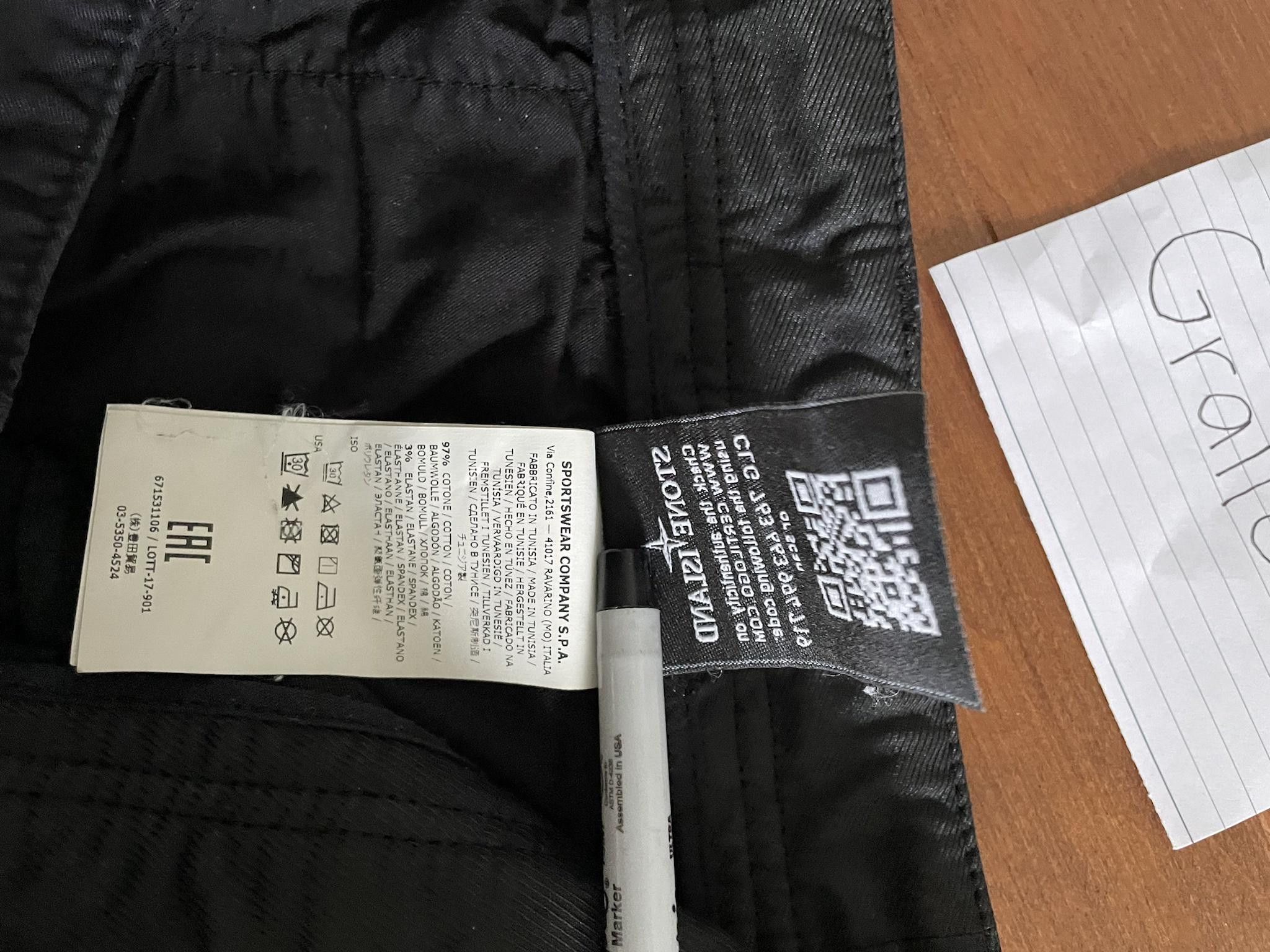 Stone Island Stone Island Black Pants Size US 30 / EU 46 - 10 Thumbnail