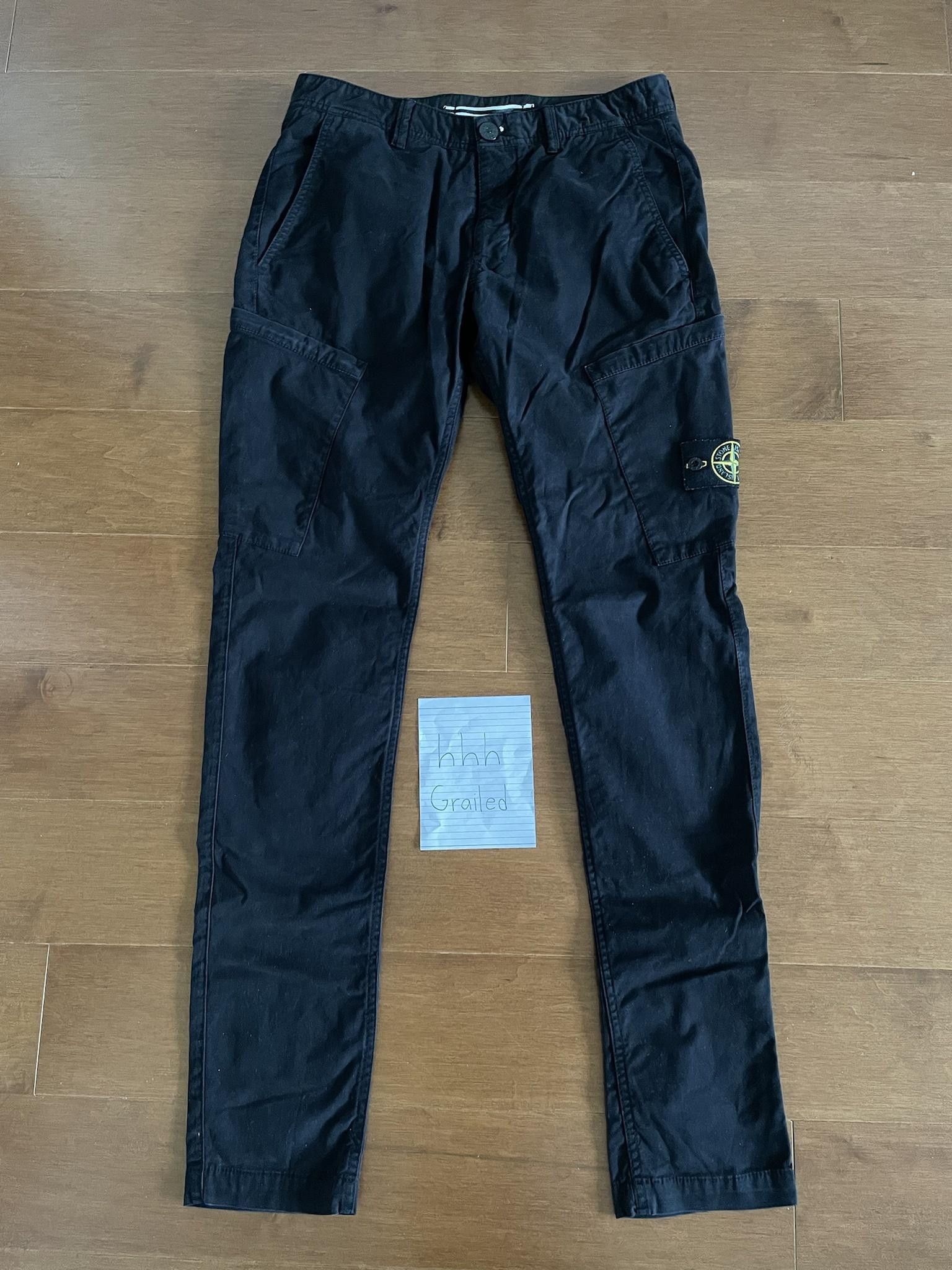 Stone Island Stone Island Black Pants Size US 30 / EU 46 - 2 Thumbnail
