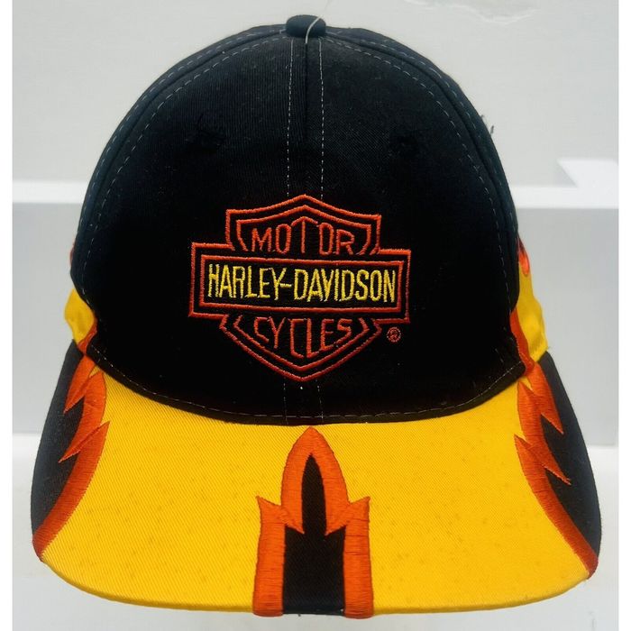 Harley Davidson NOS Harley Davidson Motorcycles Orange Flames Licensed