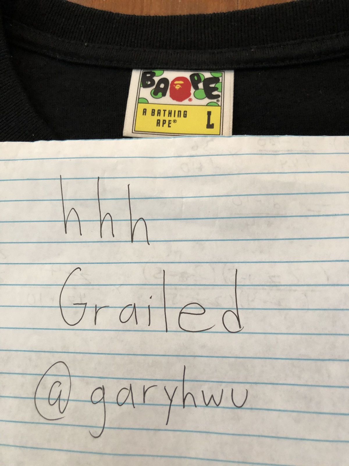 Bape × Travis Scott Bape x Travis Scott Milo Tee Size US L / EU 52-54 / 3 - 6 Thumbnail