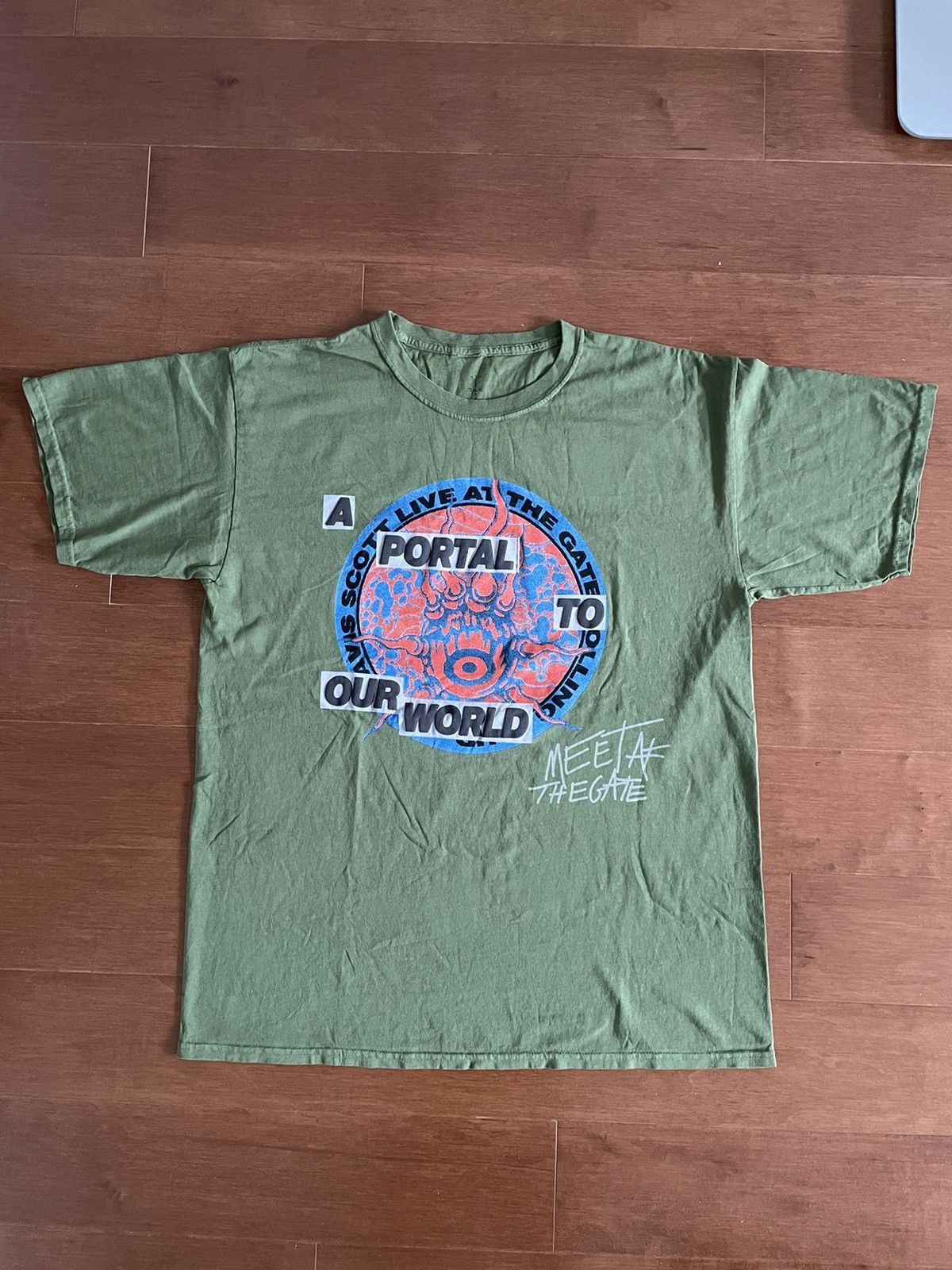 Travis Scott EXCLUSIVE Utopia Rolling Loud NY Green Tee Size US L / EU 52-54 / 3 - 2 Thumbnail