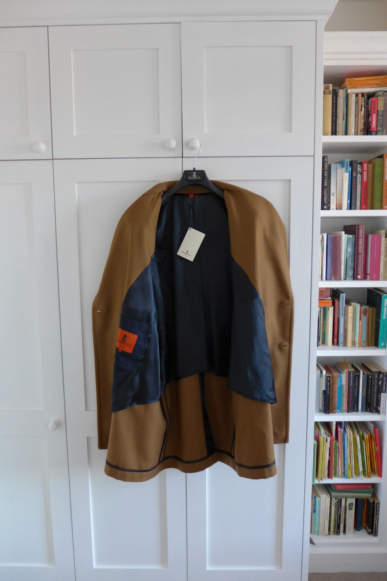 Barena Barena Petrone Double Breasted Overcoat - Camel Wool Size US L / EU 52-54 / 3 - 3 Thumbnail
