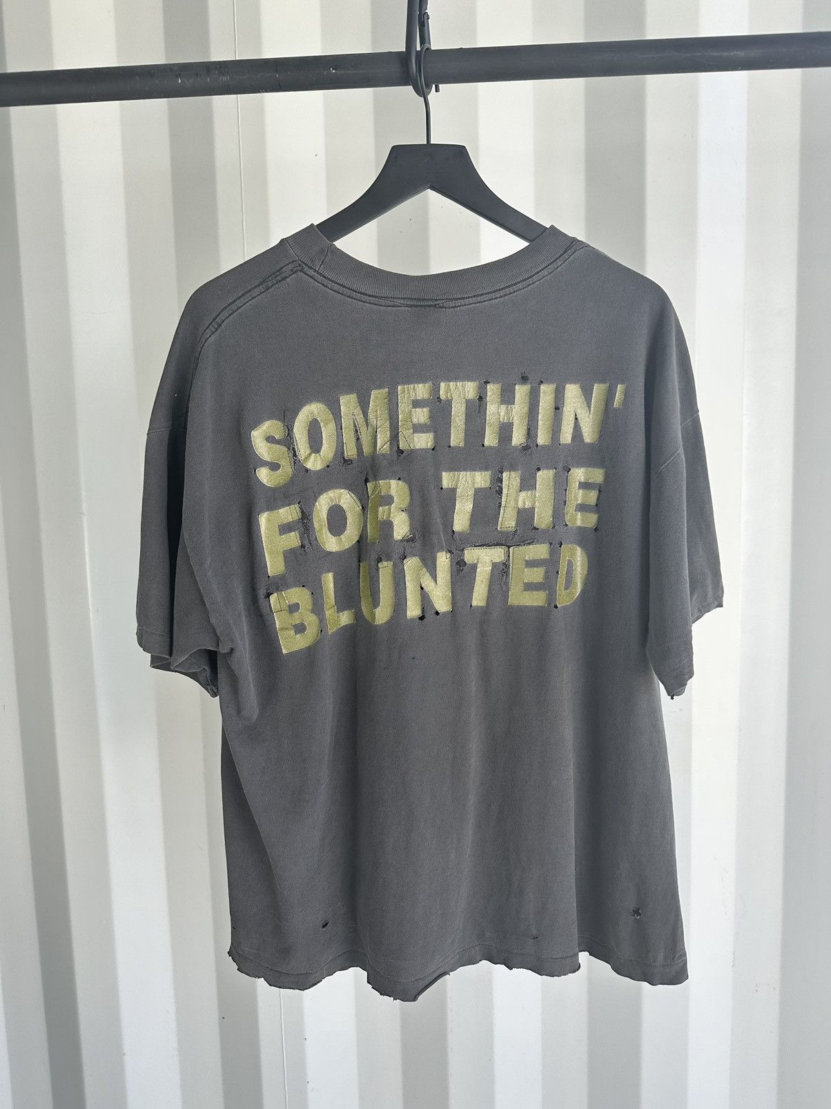 image of Rap Tees x Vintage Cypress Hill Somethin For The Blunted Tee in Black, Men's (Size XL)