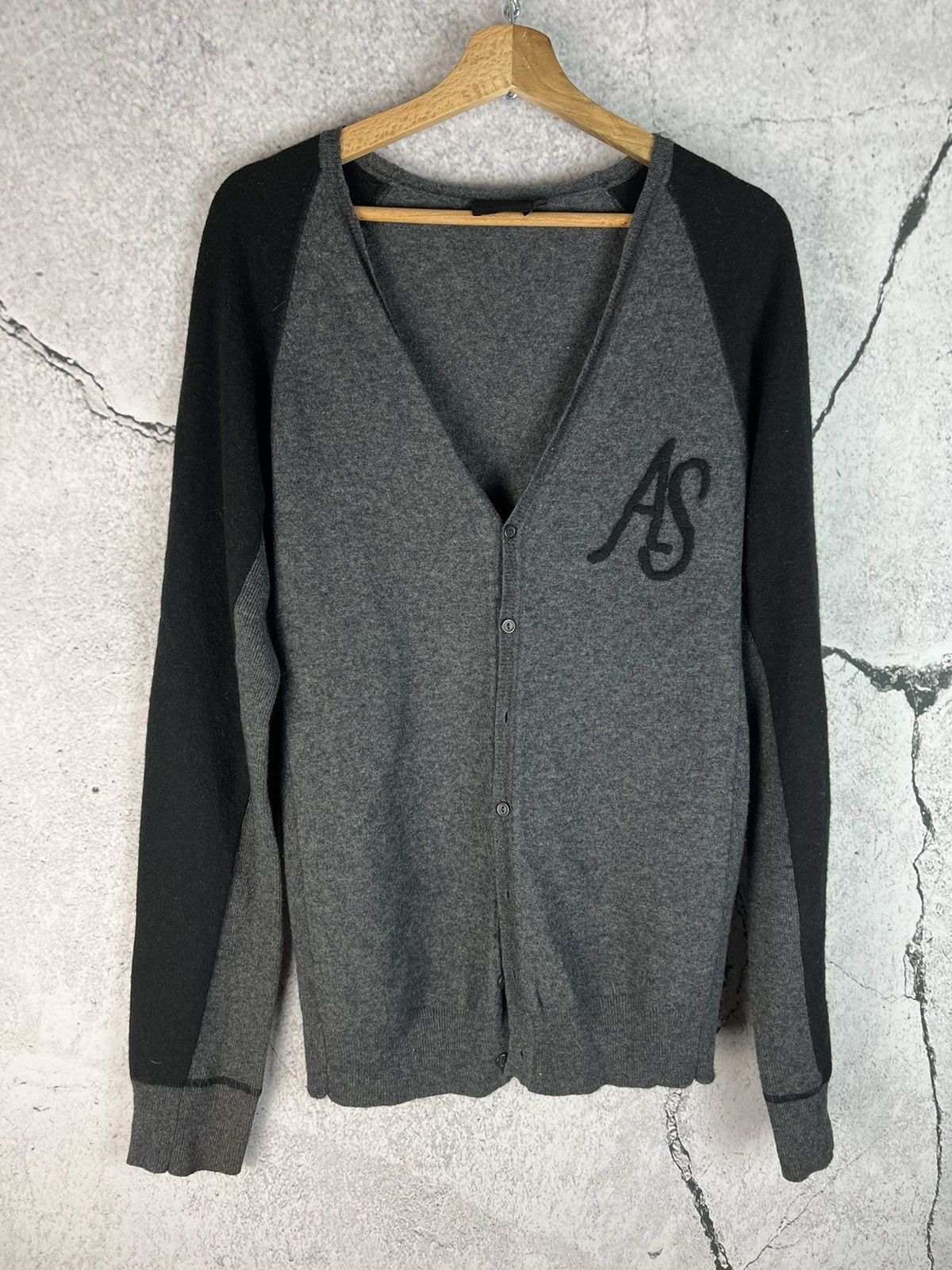 Allsaints Allsaints designer wool cashmere cardigan sweater Size US M / EU 48-50 / 2 - 1 Thumbnail