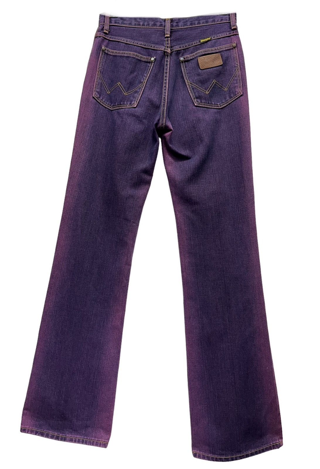 Indigo 🔥Indigo Purple Vtg Blue Bell High Waist Flare Denim Japan Size US 28 / EU 44 - 4 Thumbnail
