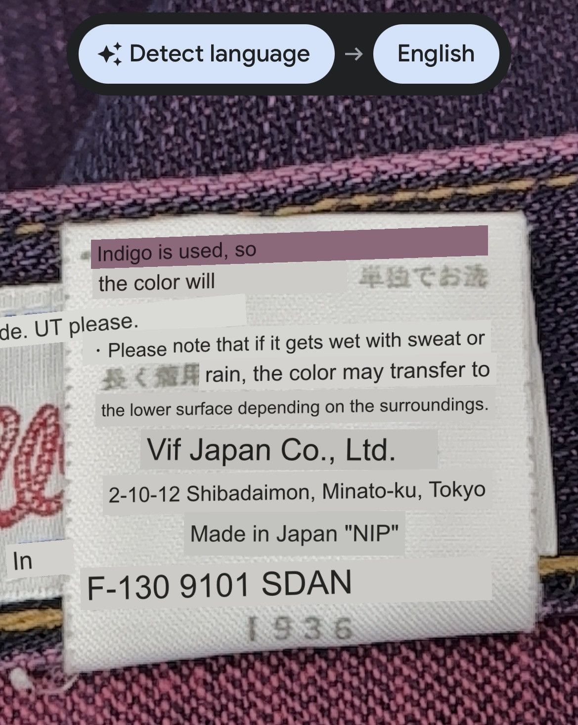 Indigo 🔥Indigo Purple Vtg Blue Bell High Waist Flare Denim Japan Size US 28 / EU 44 - 9 Thumbnail