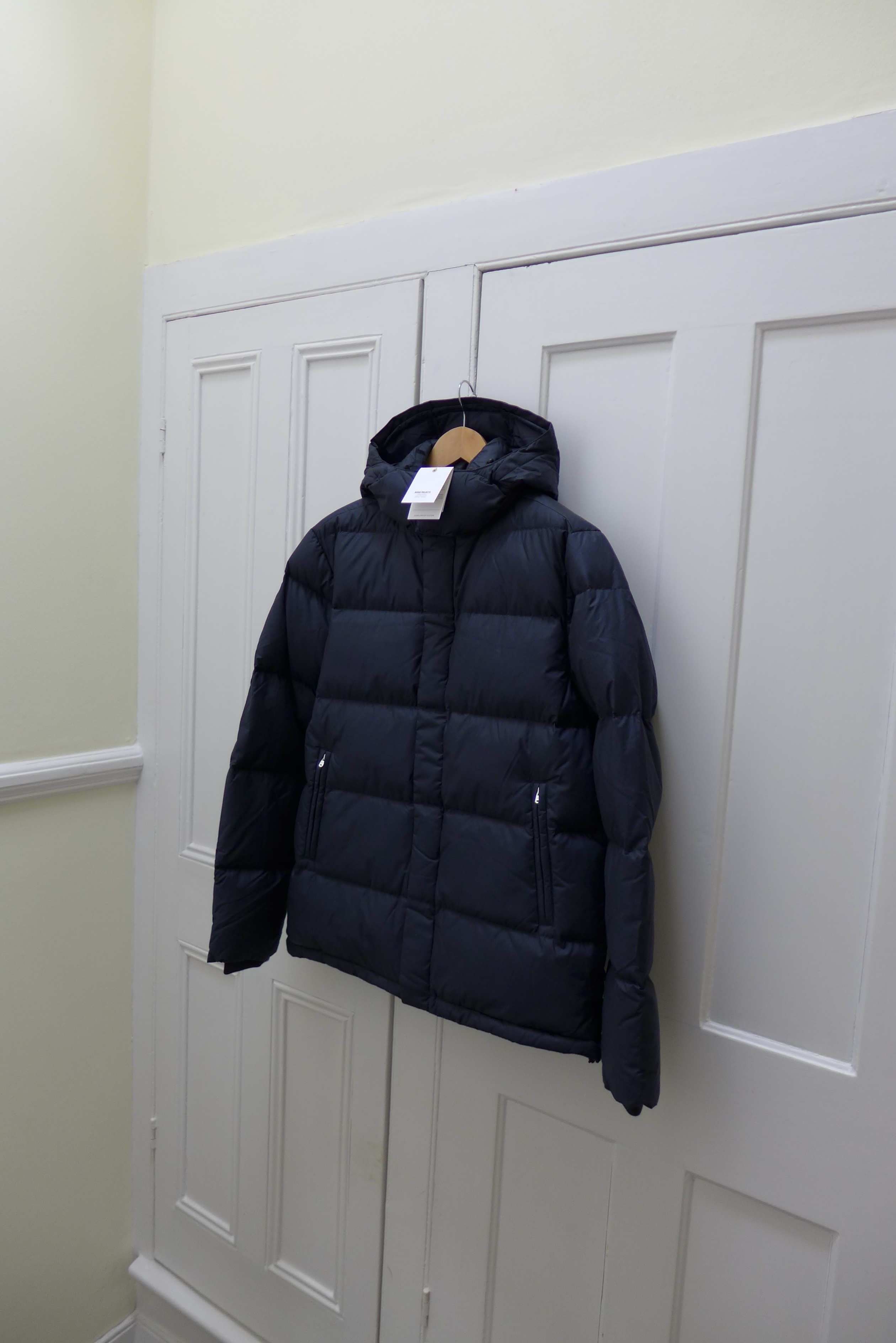 Norse Projects Norse Projects Asger Down Poplin Jacket - Dark Navy Size US XL / EU 56 / 4 - 2 Thumbnail