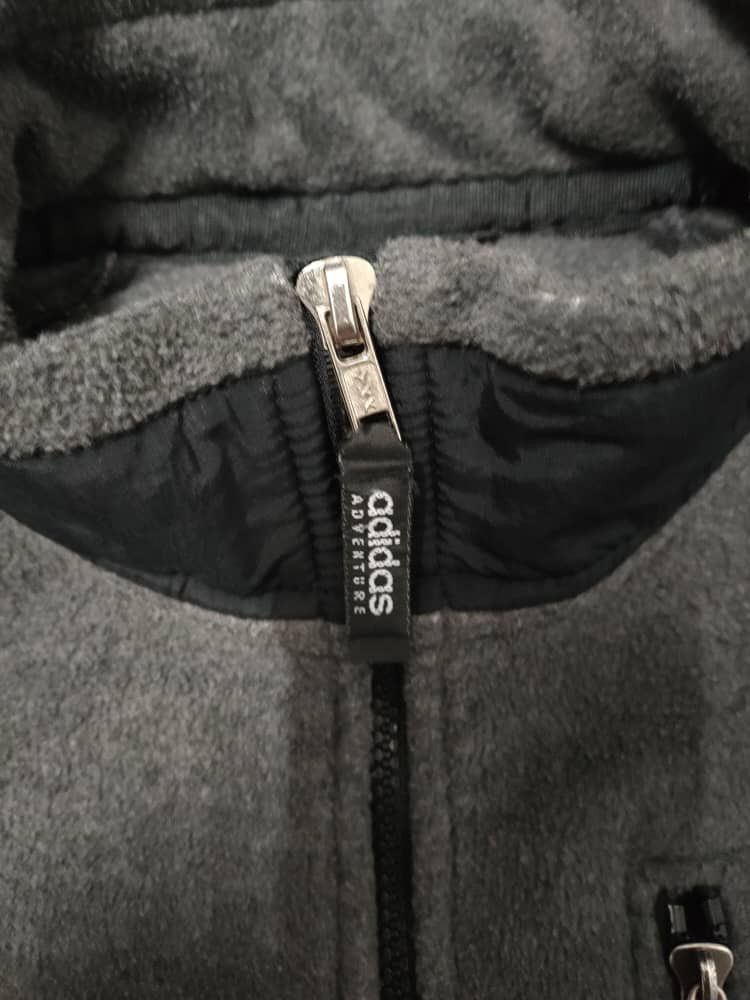 Adidas Vintage Adidas Zip Up Fleece Jacket Size US M / EU 48-50 / 2 - 5 Thumbnail