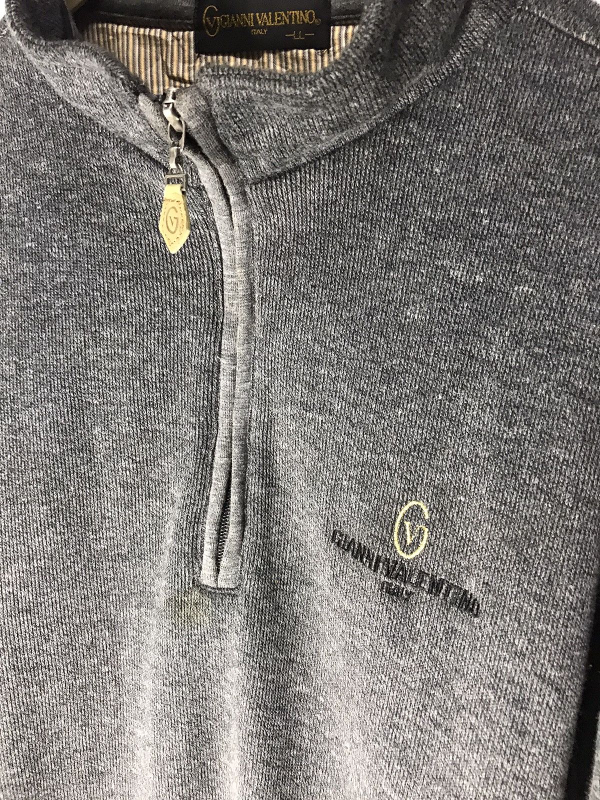 Gianni Valentino × Valentino Gianni Valentino half zipper sweatshirt Size US L / EU 52-54 / 3 - 5 Thumbnail