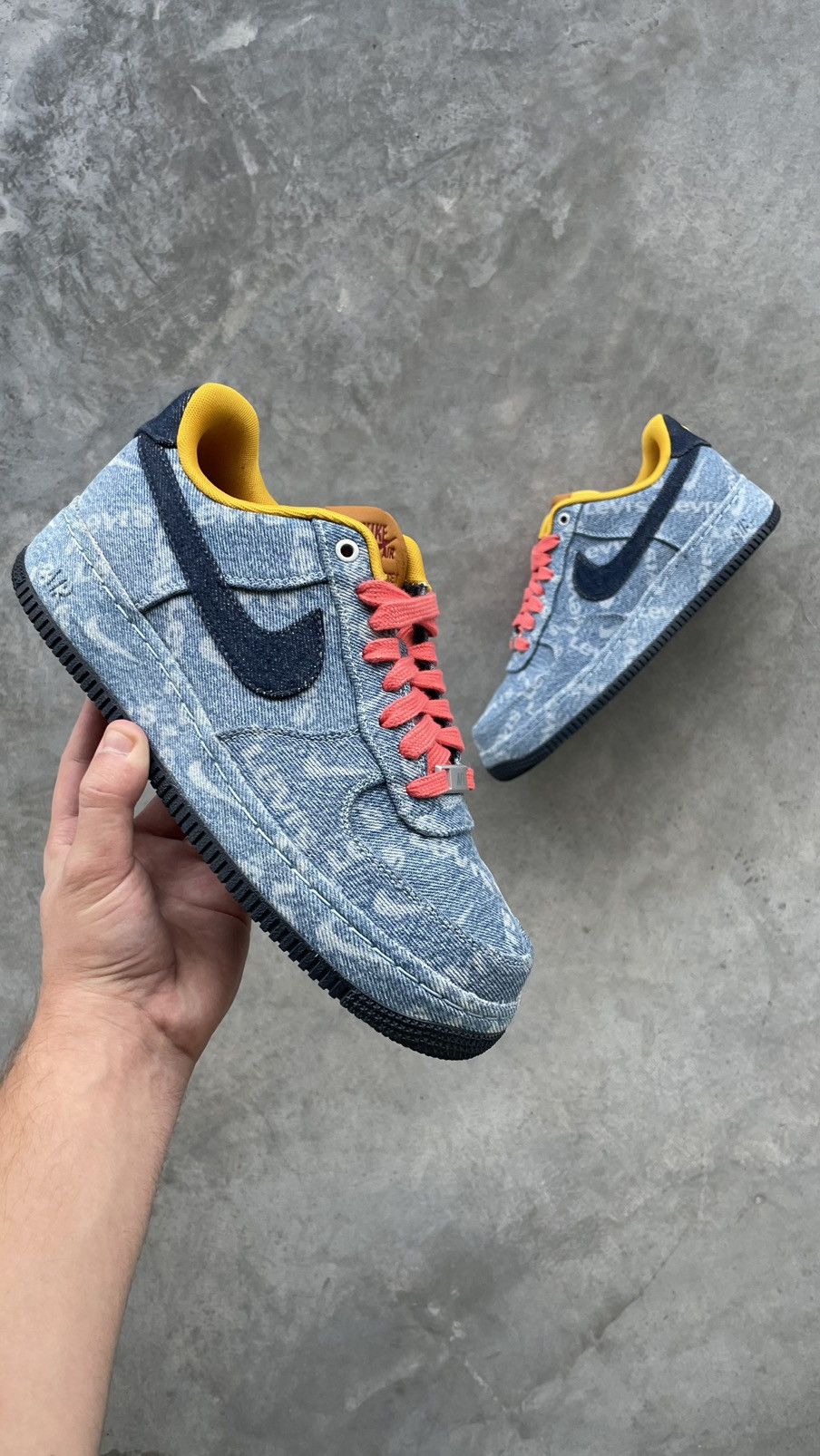 Nike 1500 2019 Nike Air Force 1 Low x Levi s Exclusive Denim Grailed