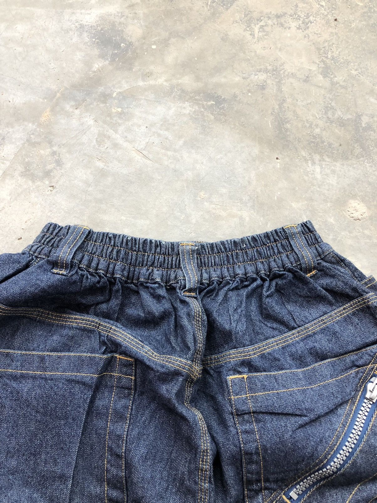 Jean Vintage JNCO Breakdown Girlie Stuff – Jambes Larges, Taille 28x31, Années 90