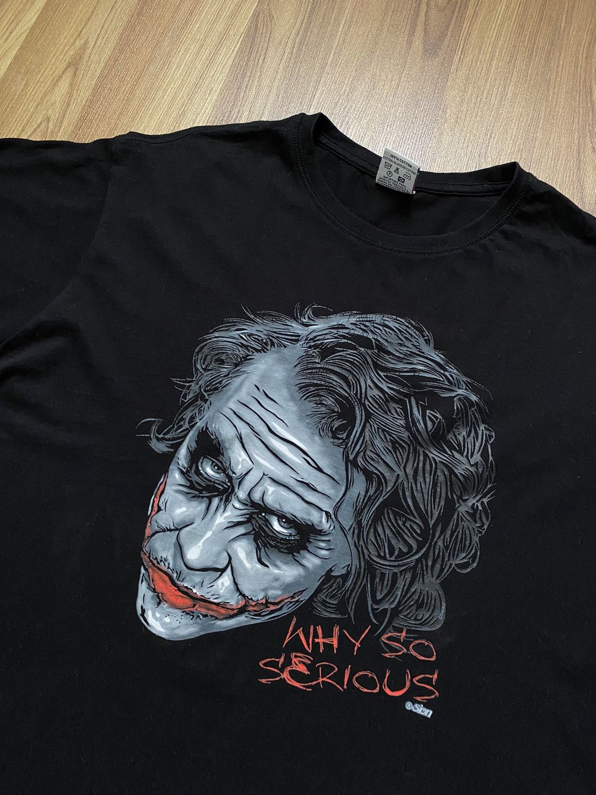 DC Comics The Dark Knight Joker T Shirt Batman Spider Man Size US XL / EU 56 / 4 - 3 Thumbnail