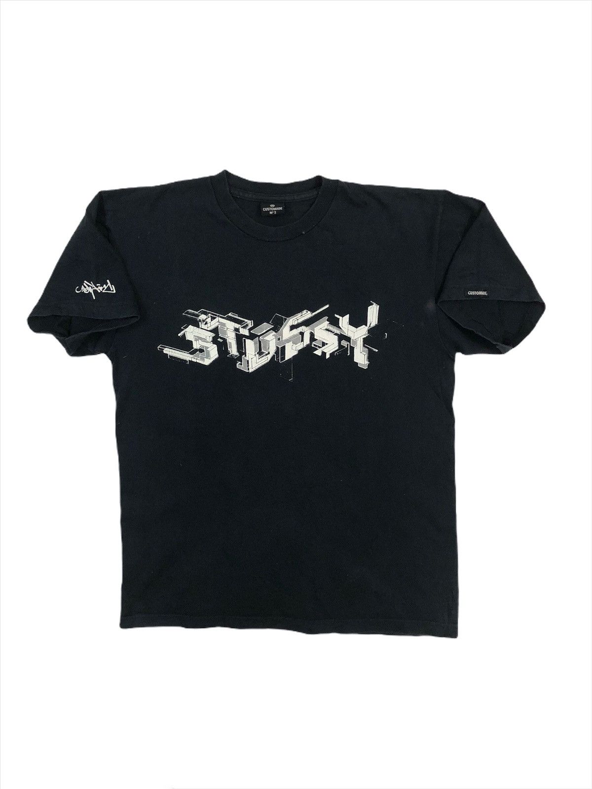 Stussy 90s Stussy 🇺🇸 Customade N•2 Graffiti Pop Art Shirt Size US M / EU 48-50 / 2 - 2 Thumbnail