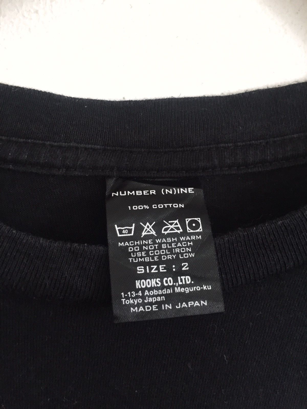 Number (N)ine RARE🔥OG Number Nine Joey Ramones Black Shirt Size US M / EU 48-50 / 2 - 4 Thumbnail