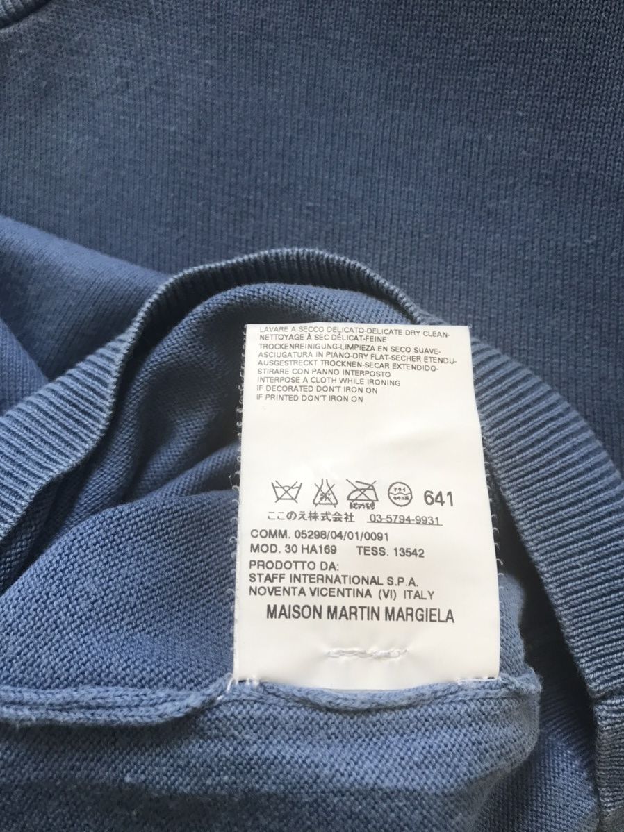 Maison Margiela MAISON MARTIN MARGIELA MENS ARCHIVE KNITTED PULLOVER -SS2009 Size US L / EU 52-54 / 3 - 13 Thumbnail