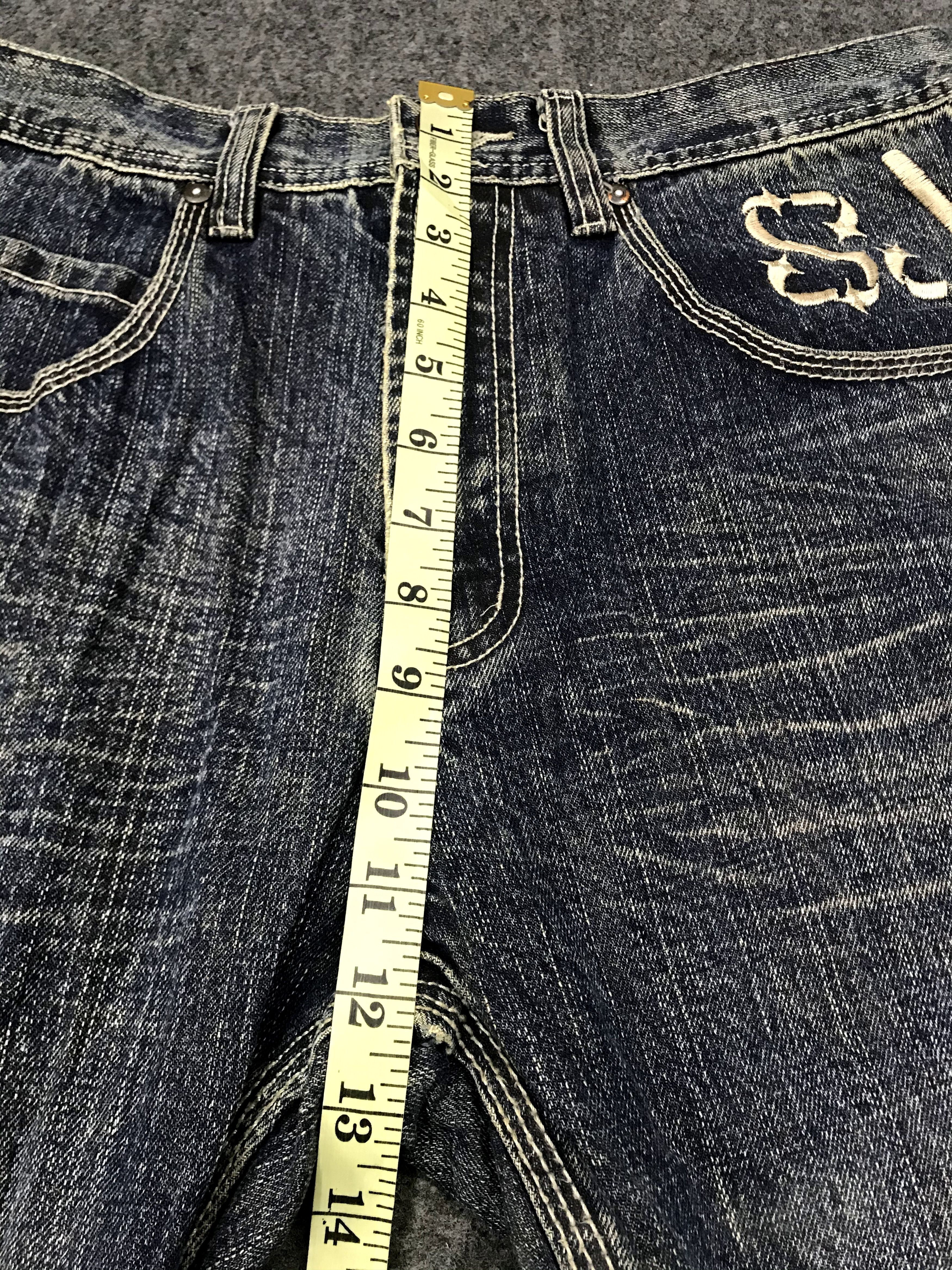 Designer × Sean John Vintage Sean John Embroidery Logo Denim Jeans Pants Size US 32 / EU 48 - 10 Thumbnail