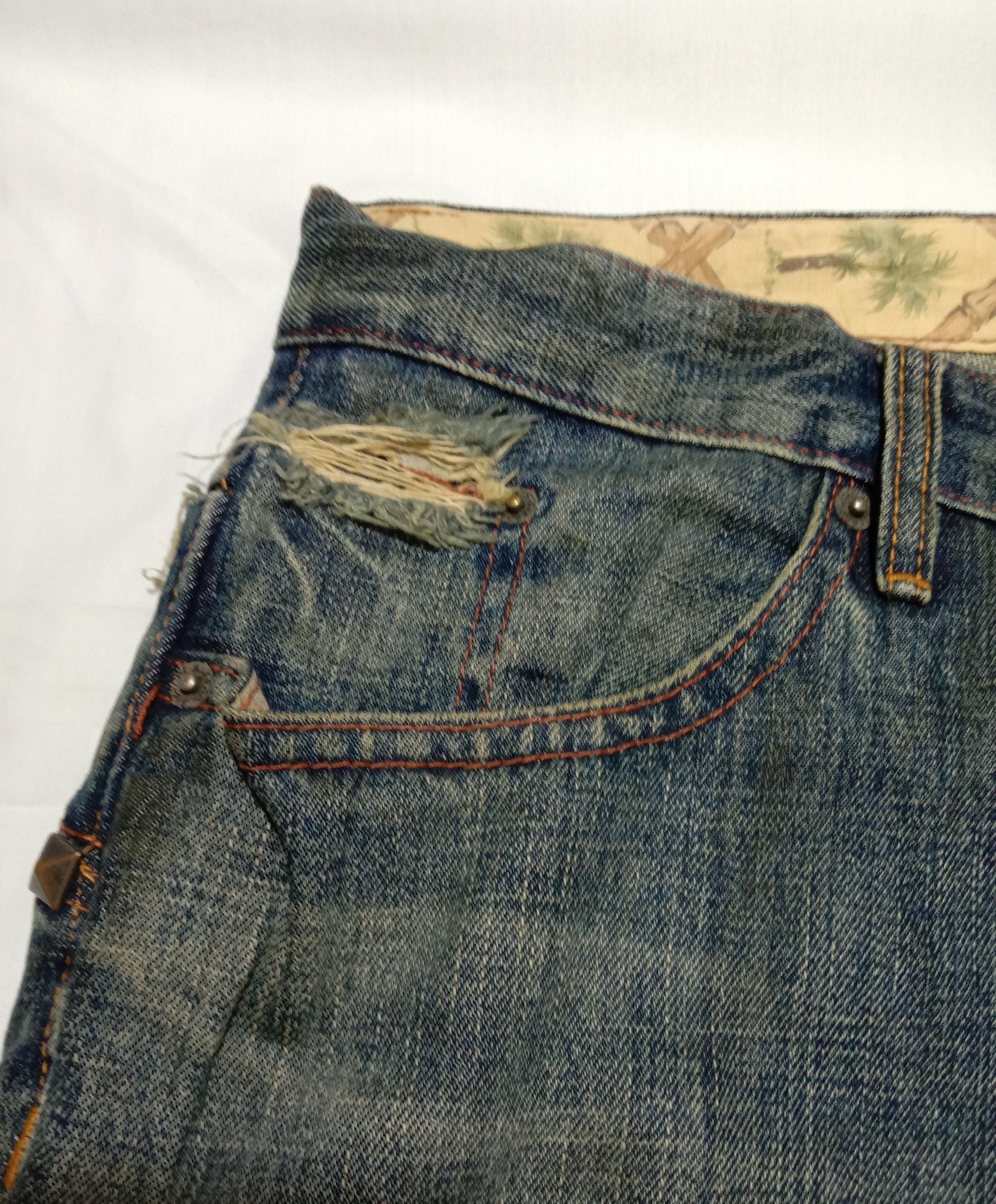 Fiberops Fiberops Shitsyeahs Stud Tactical Denim Cyber Punk Size US 33 - 13 Thumbnail