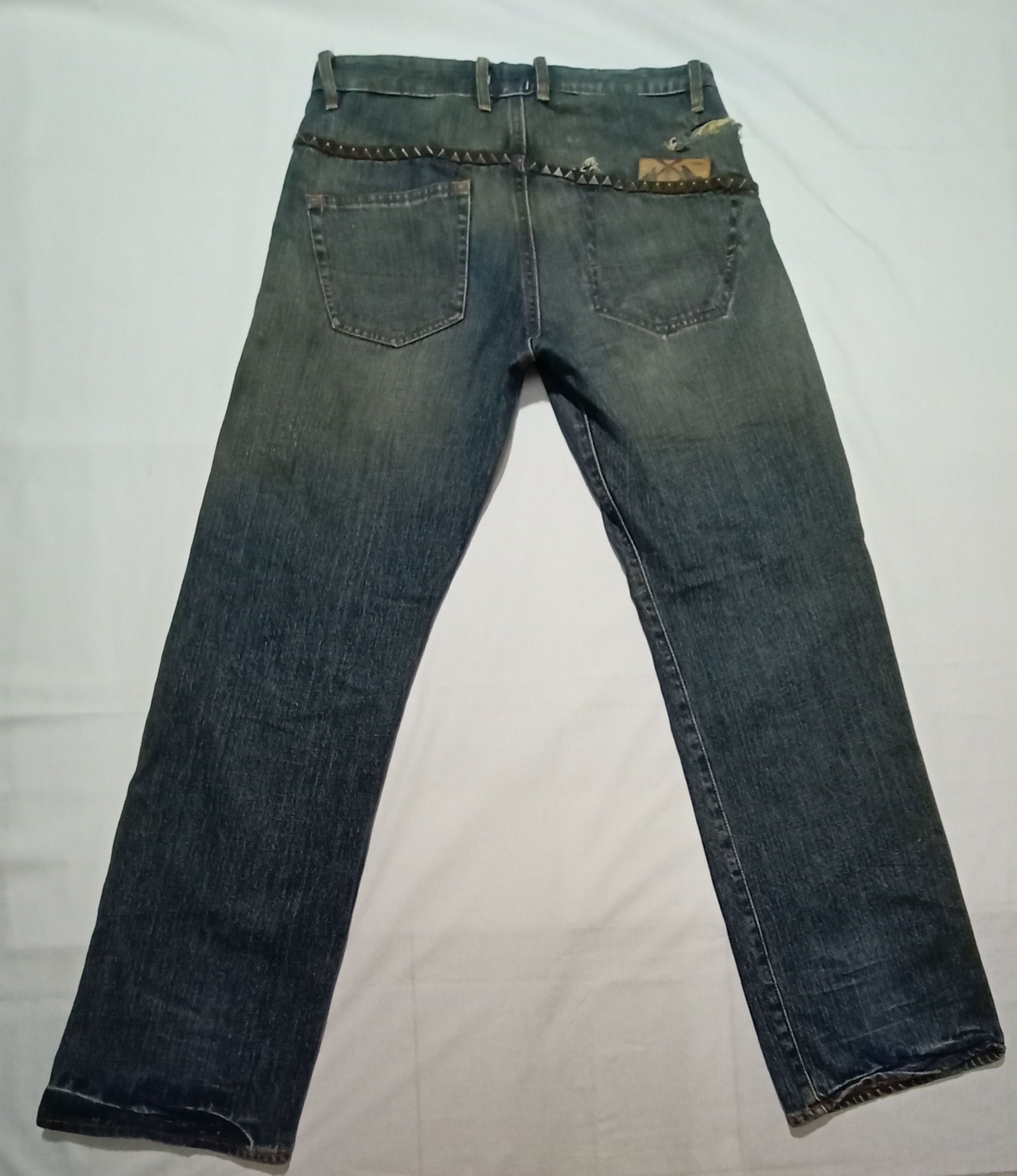 Fiberops Fiberops Shitsyeahs Stud Tactical Denim Cyber Punk Size US 33 - 1 Thumbnail