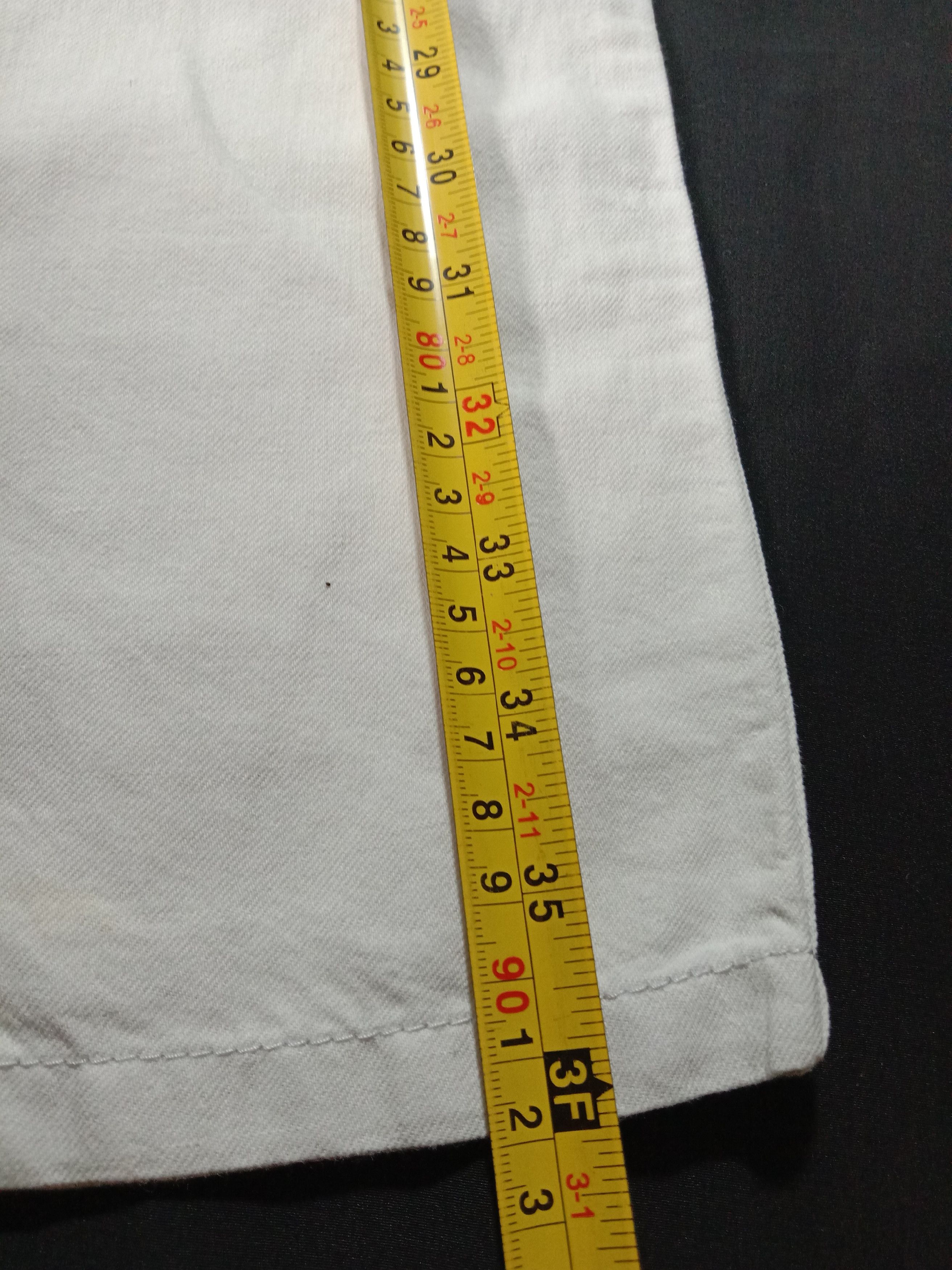 Designer Jean Charles de Castelbajac White Pants Size 29" - 5 Thumbnail