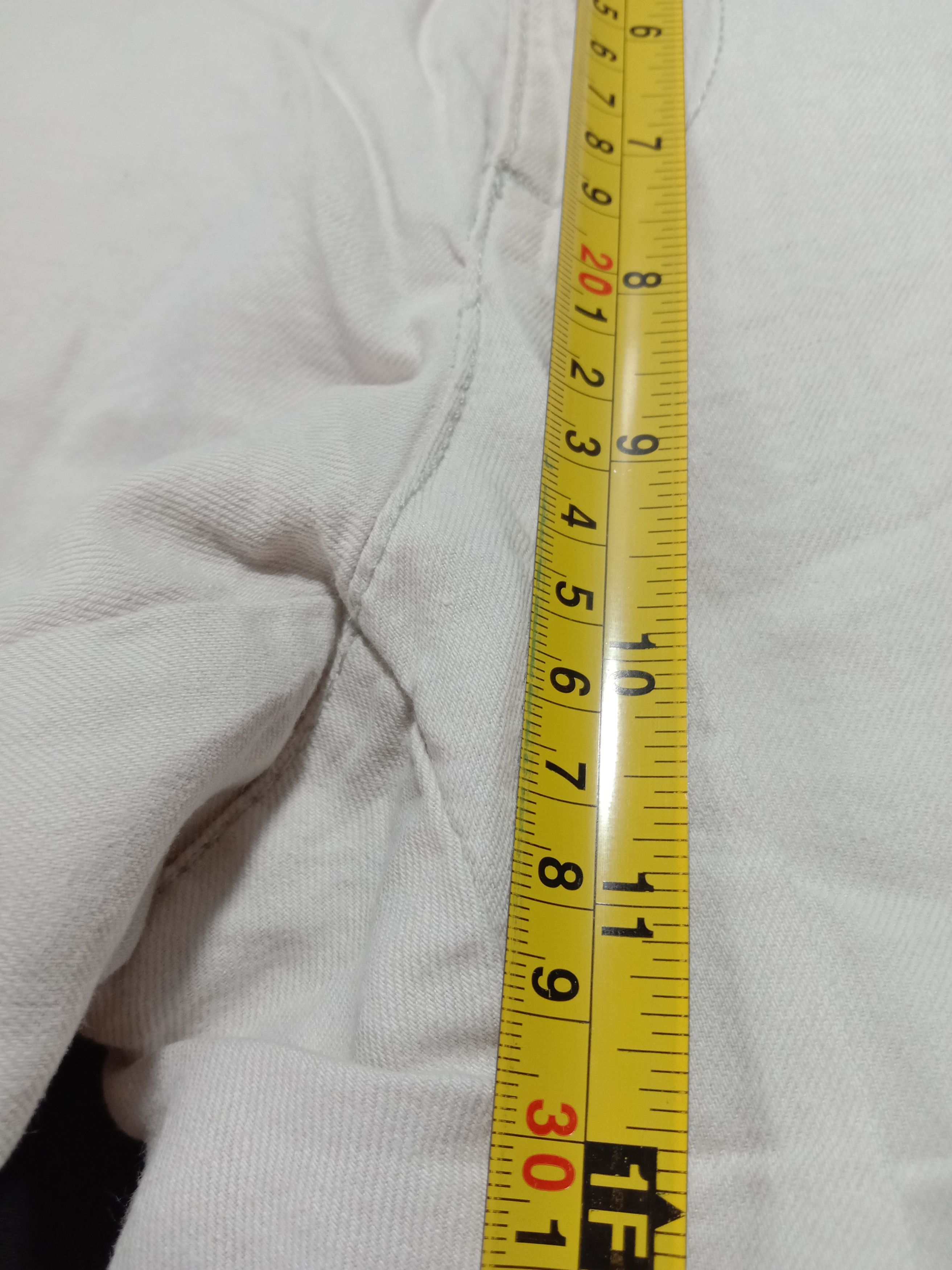 Designer Jean Charles de Castelbajac White Pants Size 29" - 6 Thumbnail