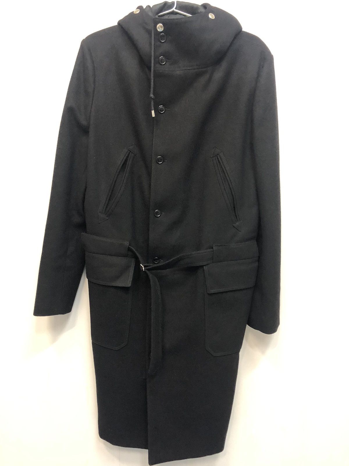 90s BALENCIAGA wool/silk iridescent coat